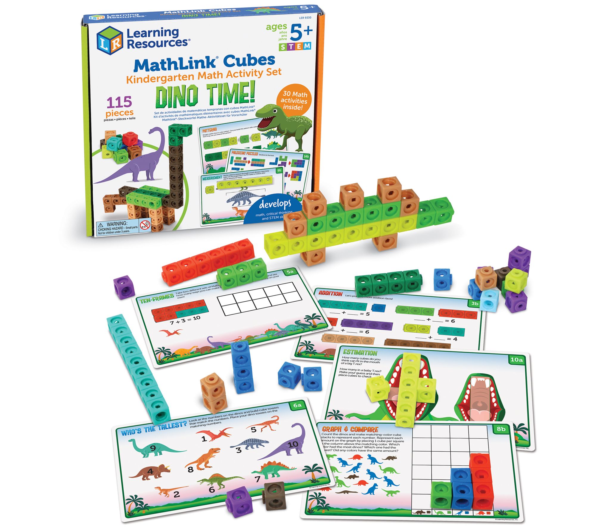 Children's Activity Set Review: MathLink® Cubes Numberblocks