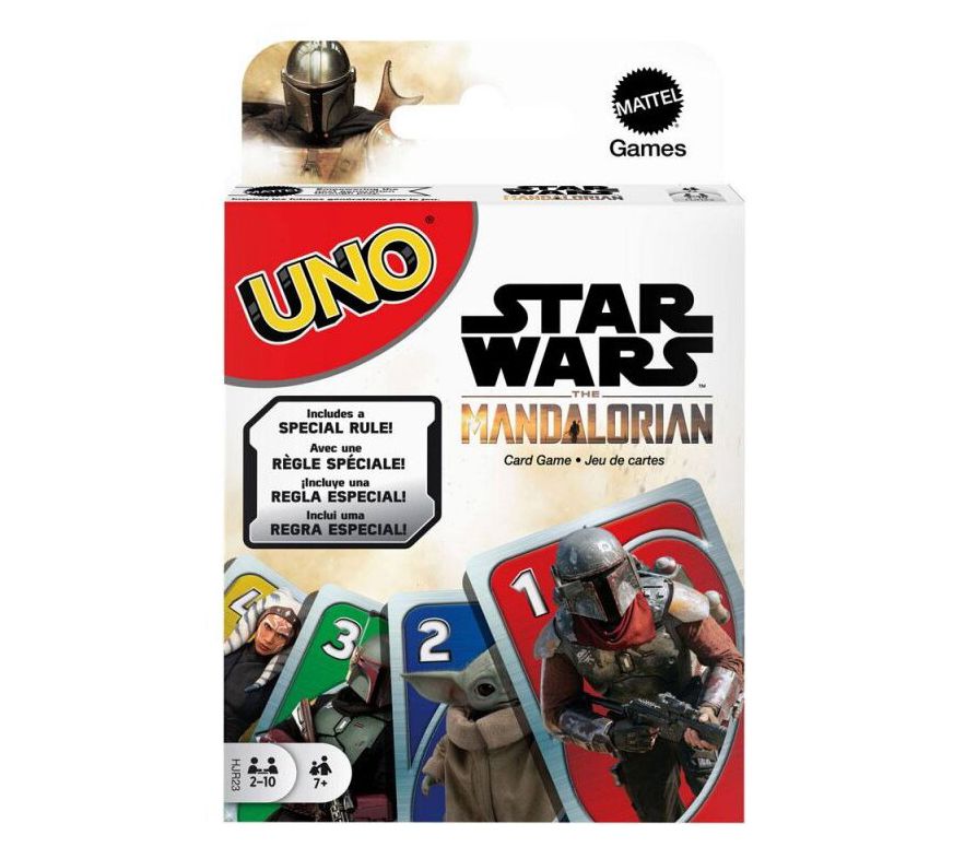 Uno Star Wars Mandalorian Card Game