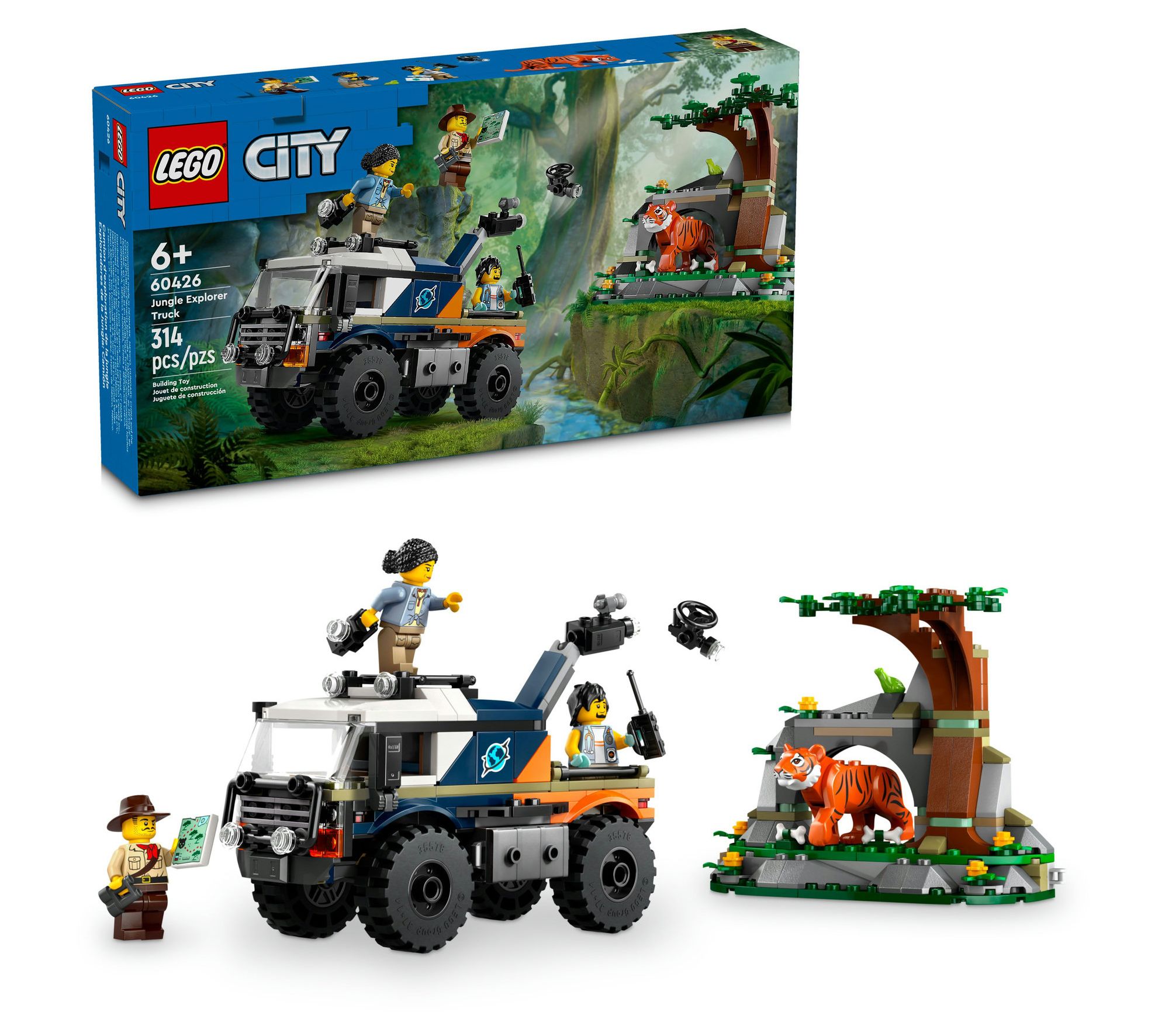 LEGO City Jungle Explorer Off-Road Truck Toy