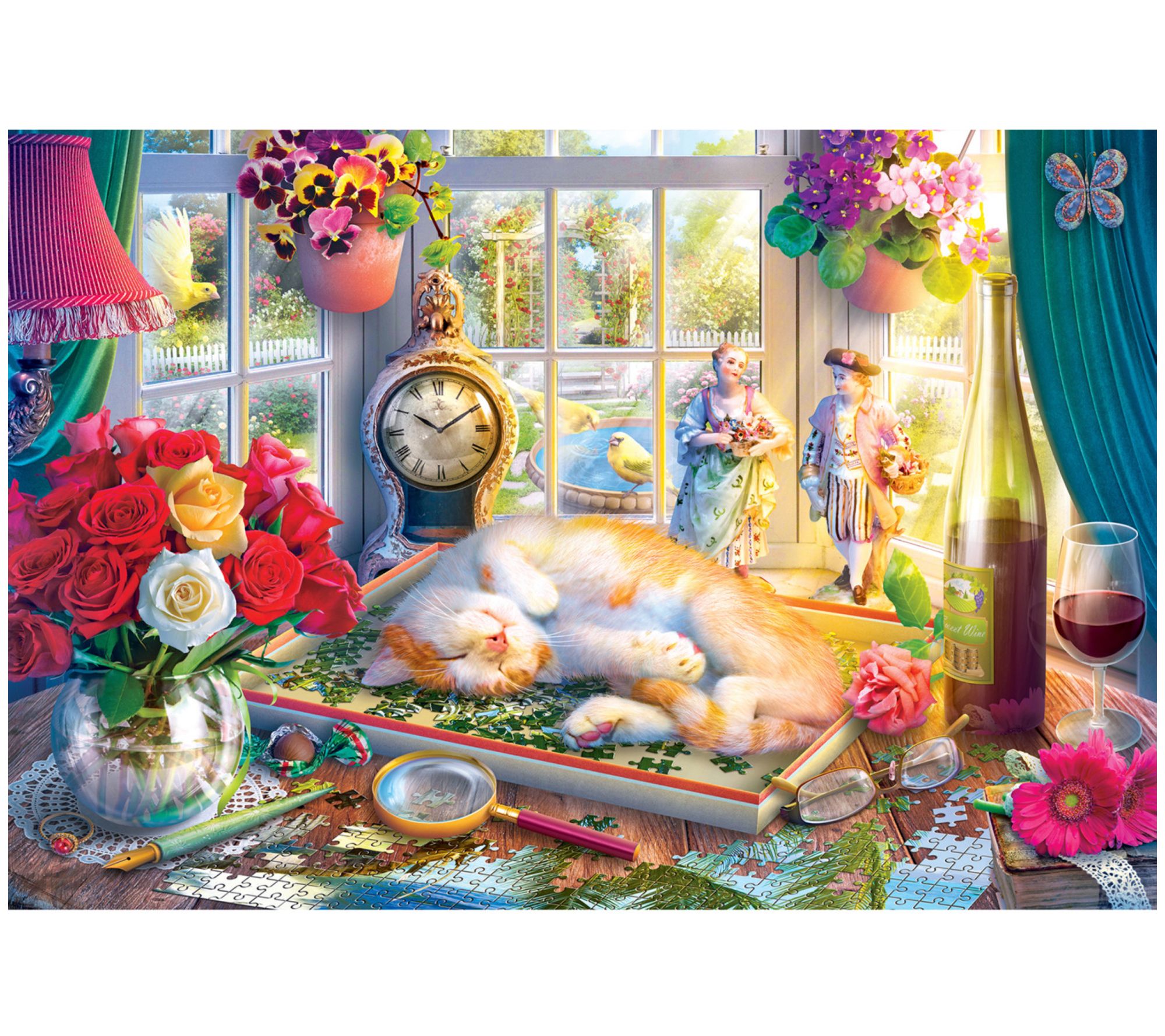 RoseArt Puzzle Time 2000 Piece Puzzle