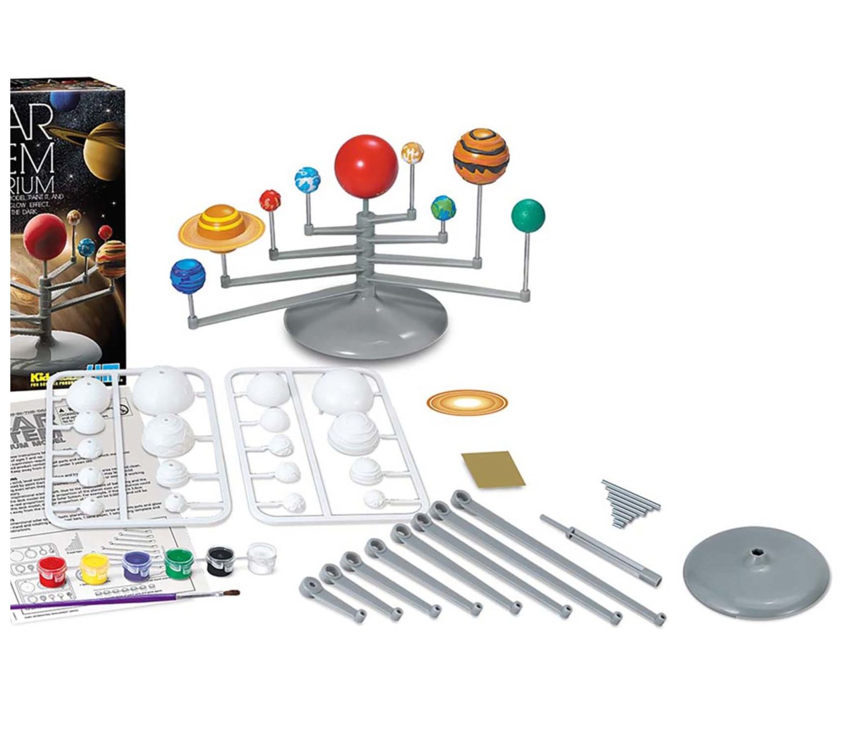 4M: Solar System Planetarium - Assemble Your Own 11.8" Model