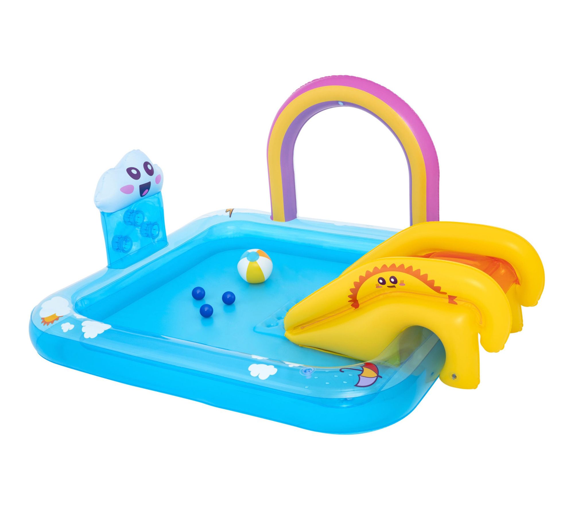 H2OGO! Inflatable Water Play Rainbows 'N Rays Center and Pool