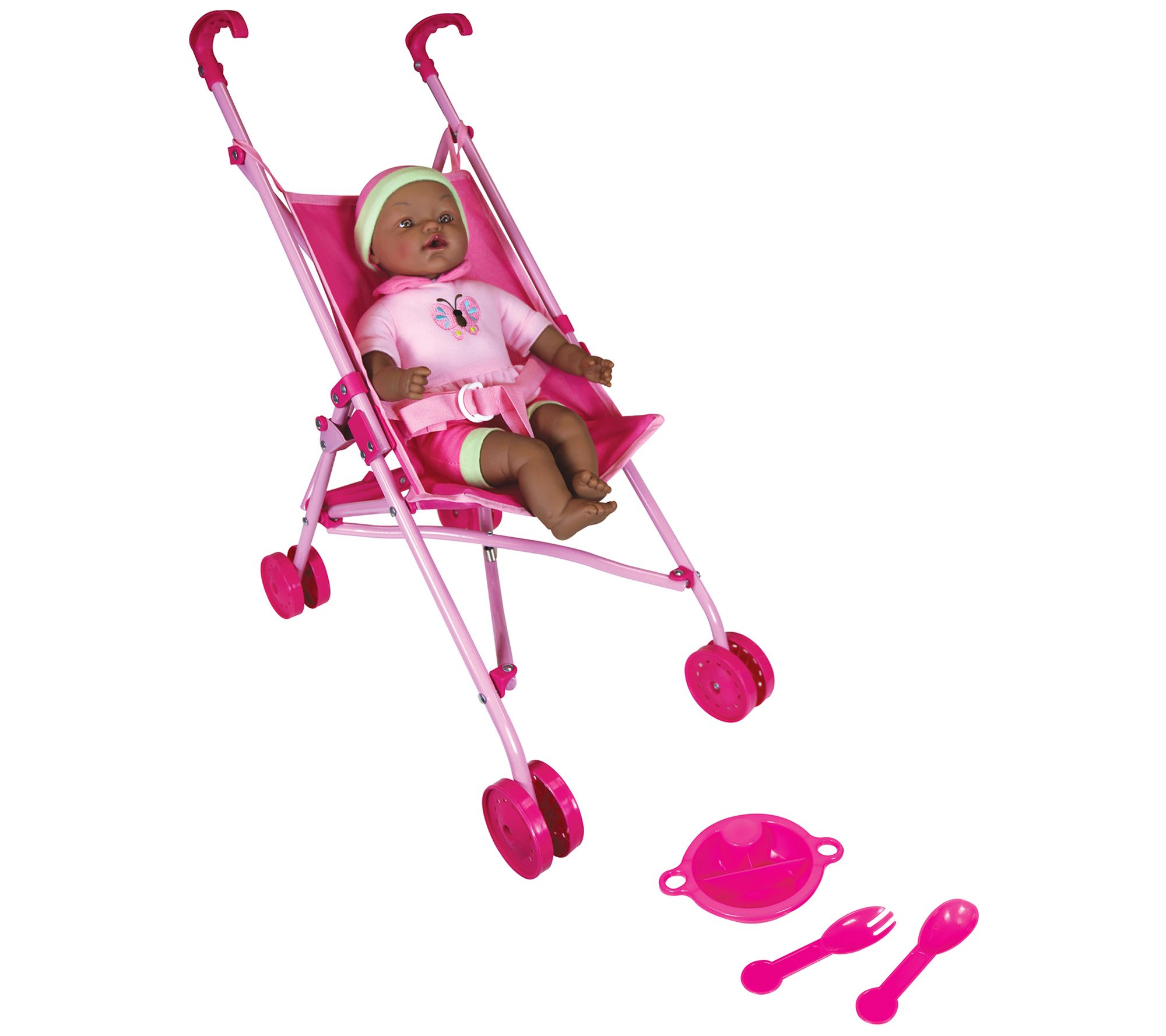 Baby alive deals lifestyle stroller set