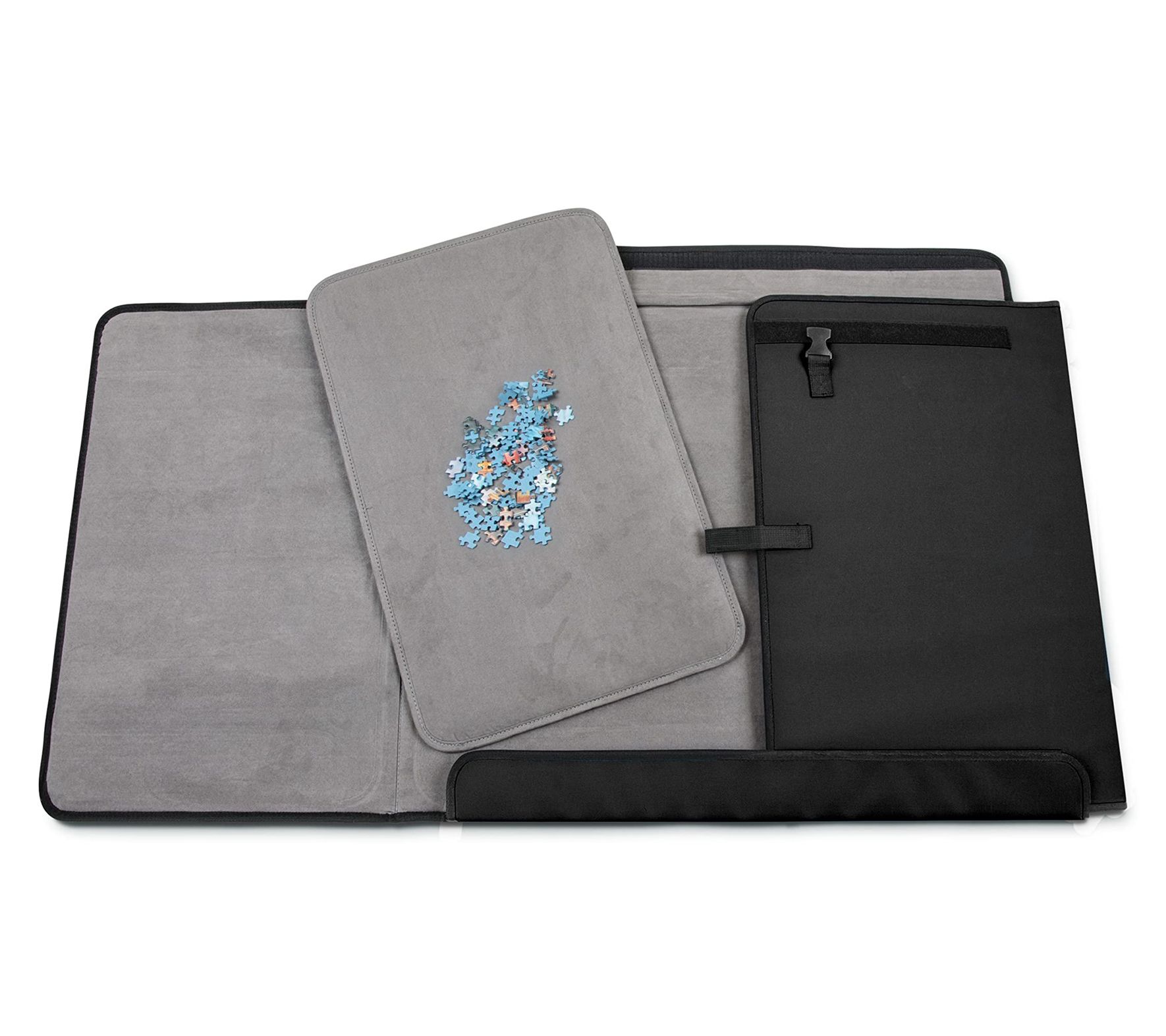 Jumbl 1500 Piece Puzzle Caddy w/ 2 Trays & Handle