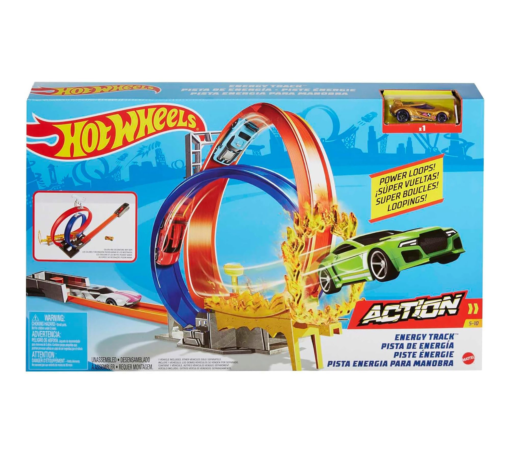 Mattel Hot Wheels Energy Track