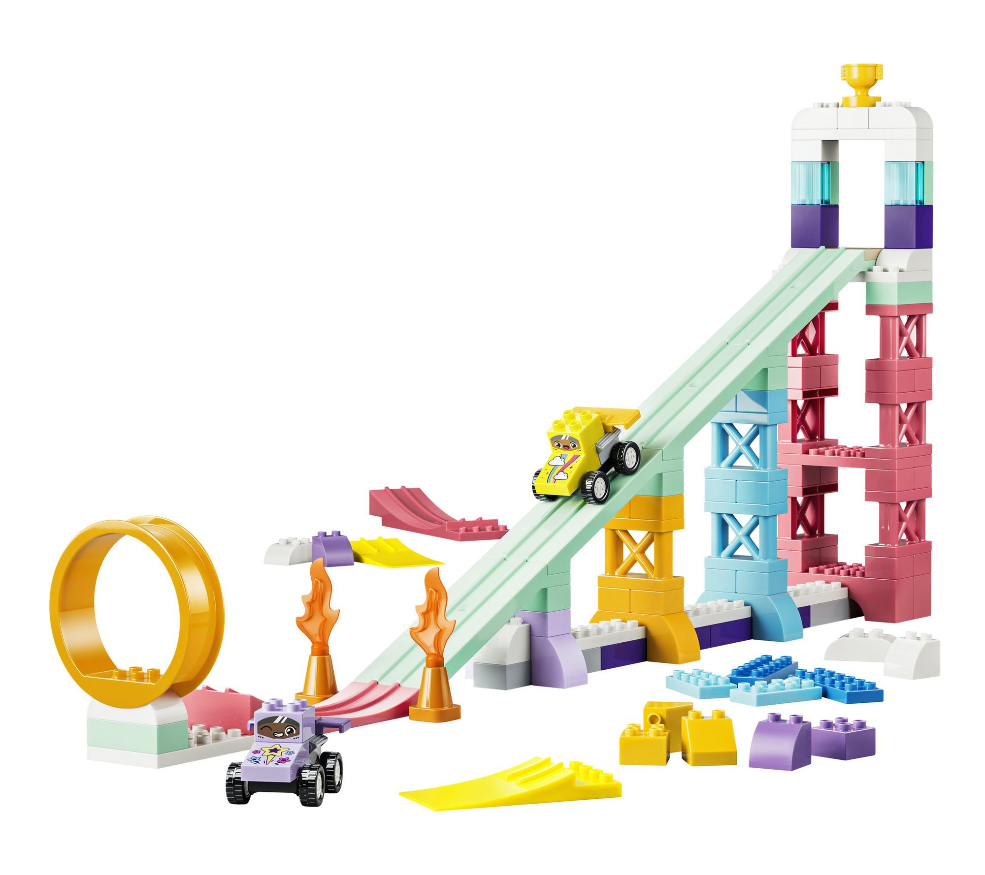 LEGO DUPLO Town 3 in 1 Creative Ramps with Vehicles 10478