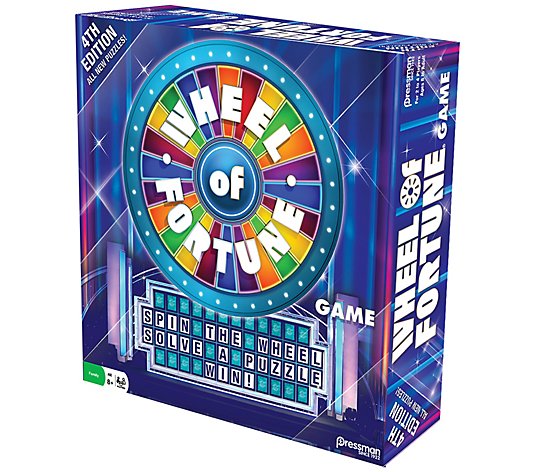 Pressman Toy Wheel of Fortune - 4th Edition Family Game