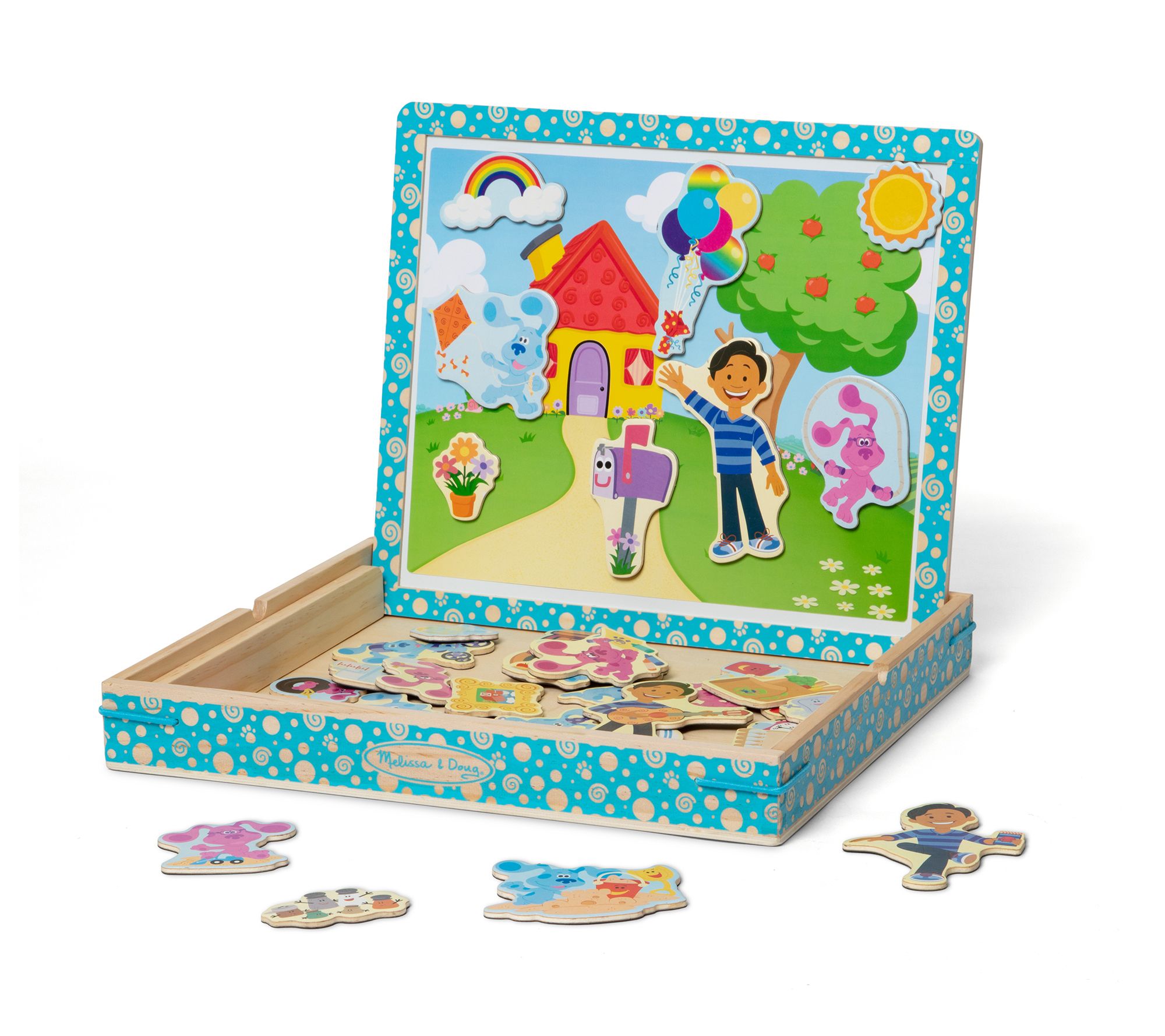 Blues Clues and You Wooden Magnetic Picture Game - QVC.com