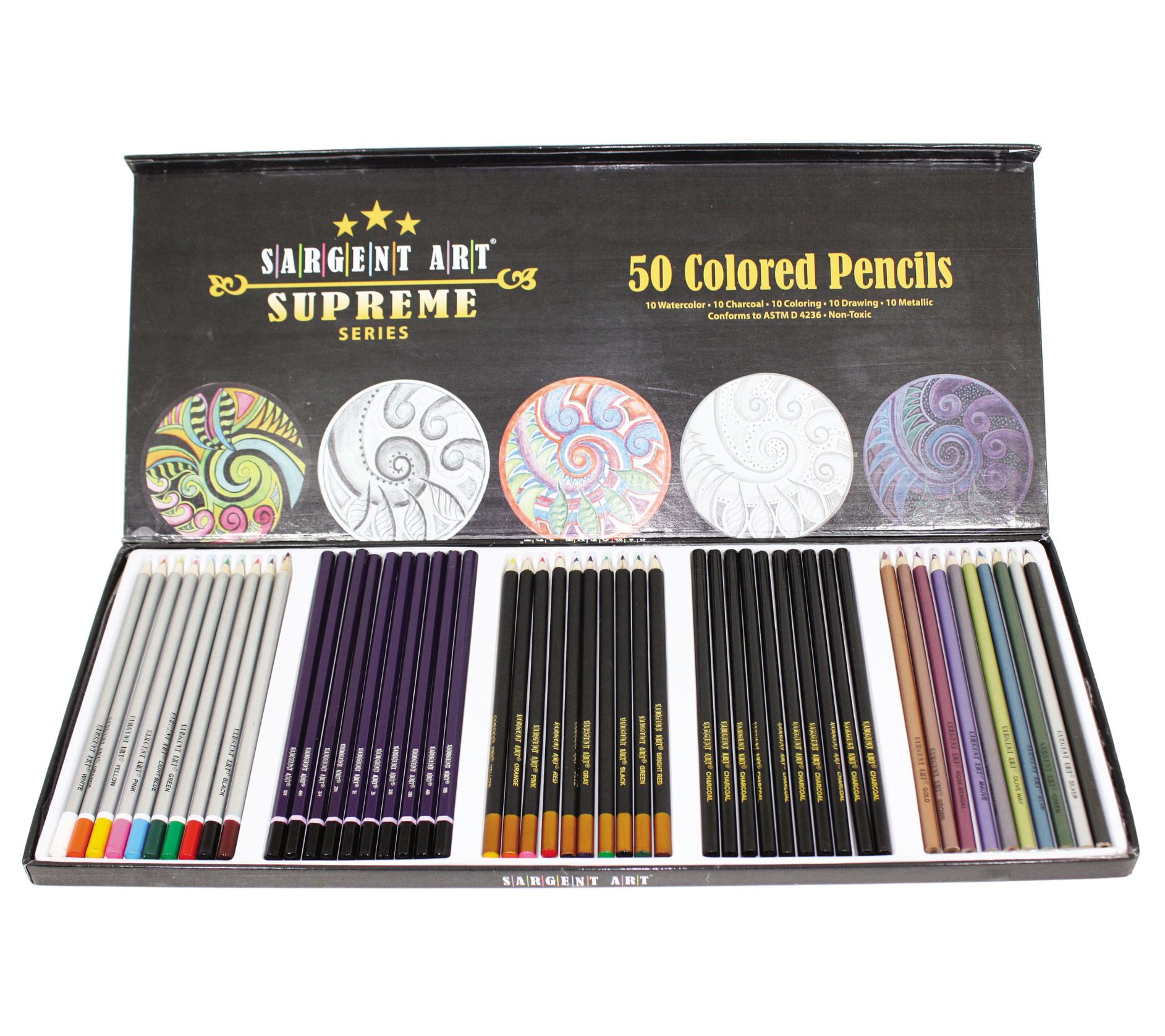 72-Color Sargent Art® Colored Pencils
