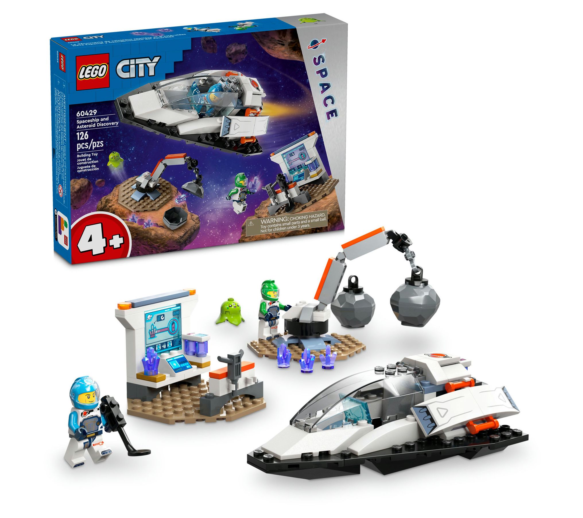 LEGO City Spaceship and Asteroid Discovery Set