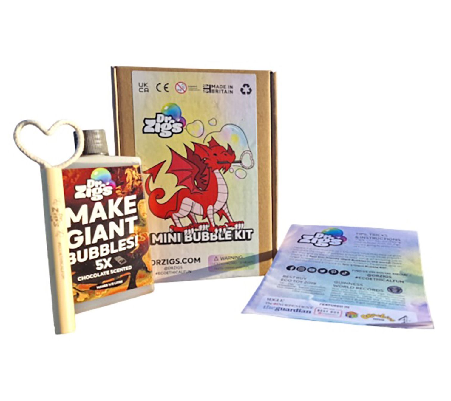 Dr Zigs: All-In-1 Mini Bubble Kit