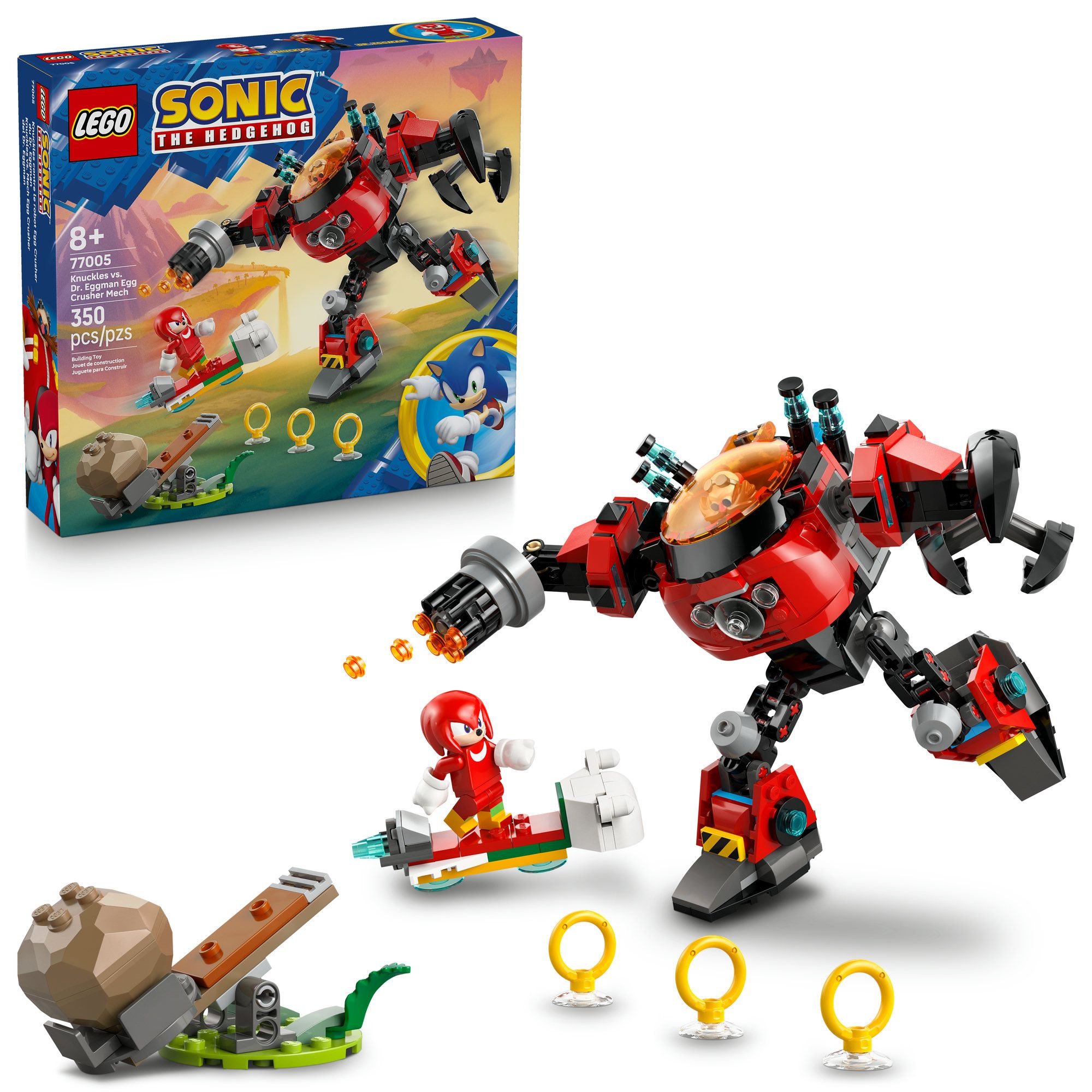 LEGO Sonic the Hedgehog Knuckles vs. Dr. EggmanEgg Crusher Me