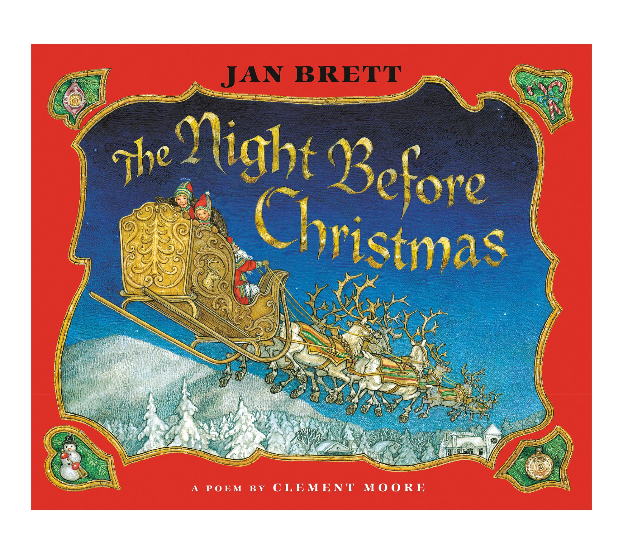 Jan Brett's The Night Before Christmas