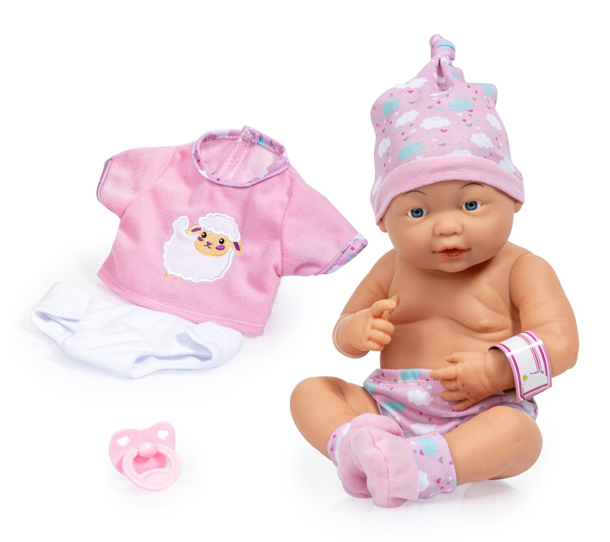 Bayer Design New Born Baby with Outfit & Accessories