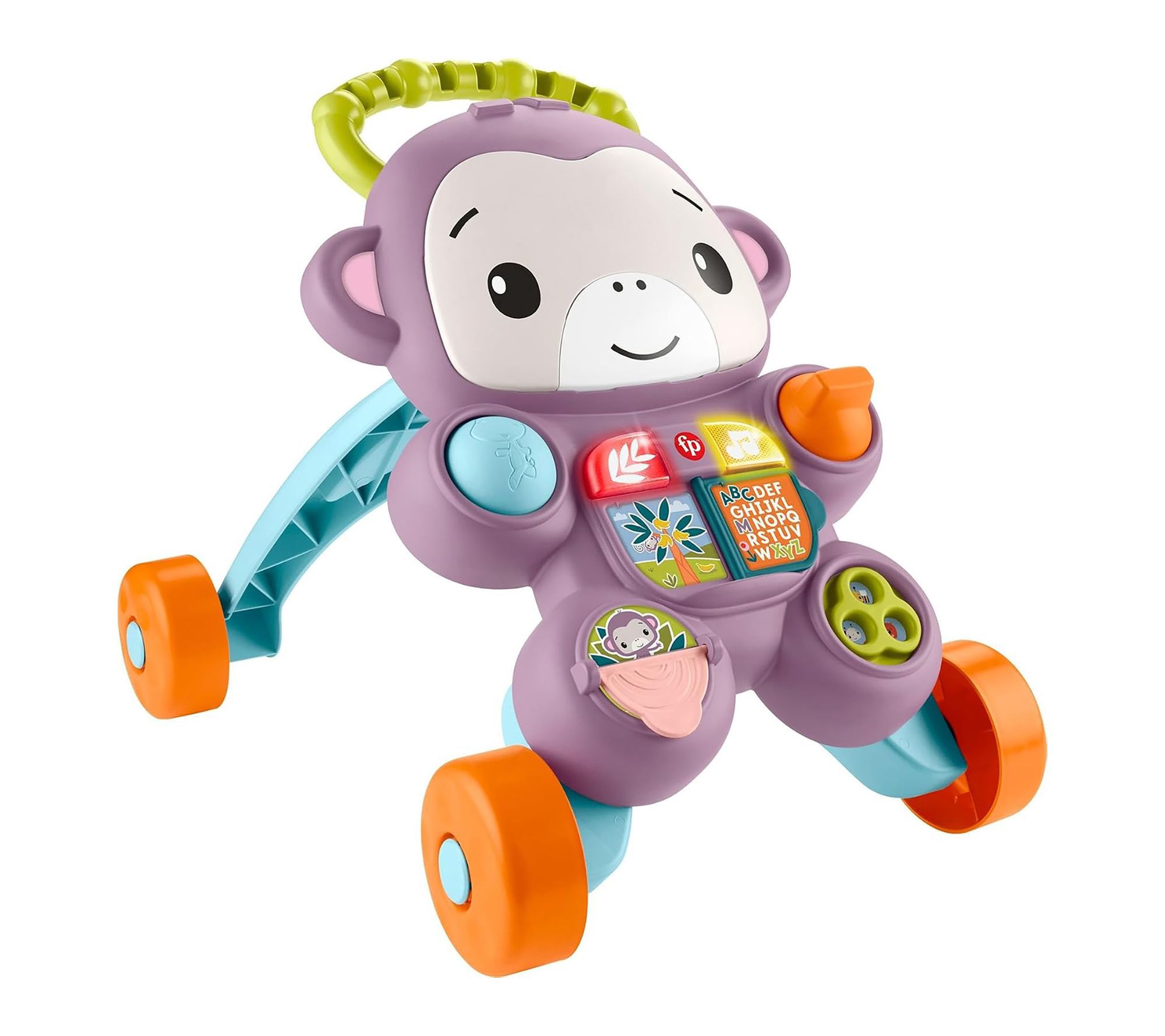 Fisher Price Learn with Me Purple Monkey Walker
