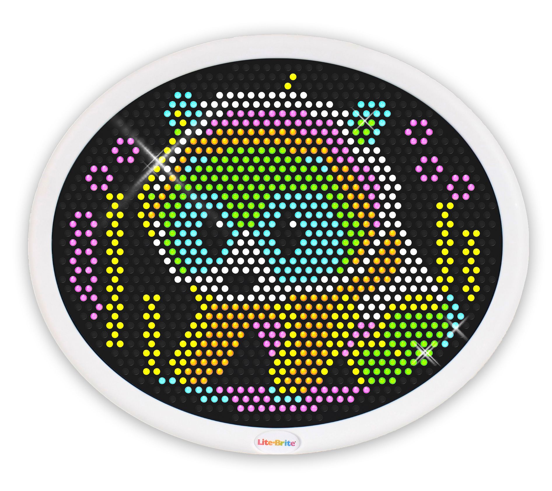 As Is Lite Brite Oval Hd Deluxe Edition With 900 Pegs