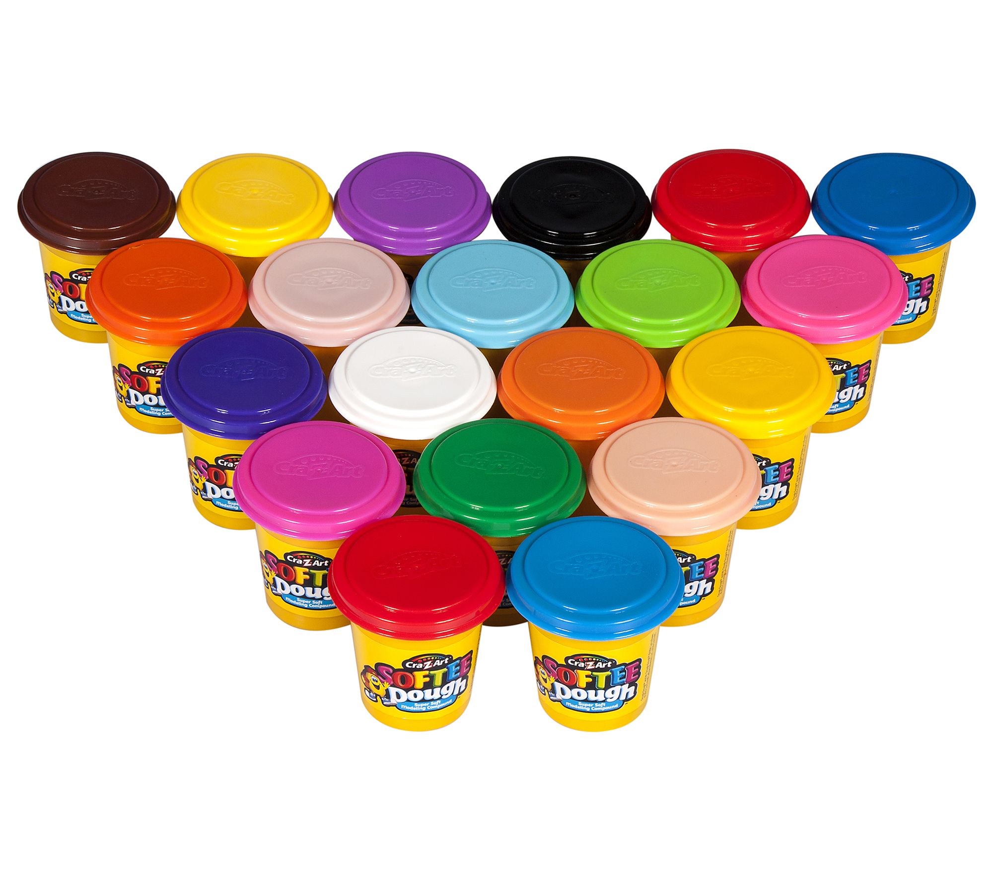 Cra-z-art Softee Dough Super Value Pack 20pk - Qvc.com