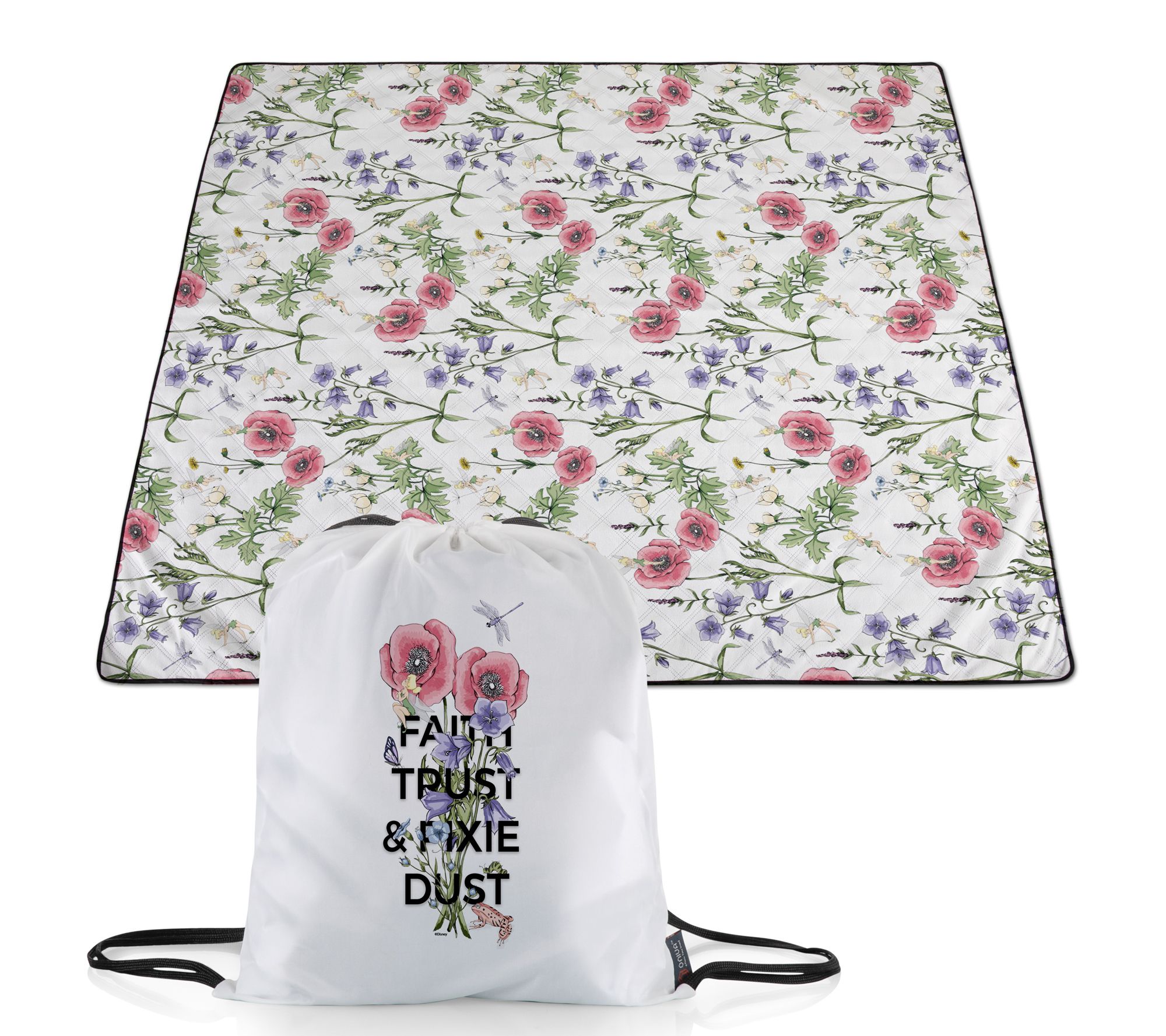 Disney Tinker Bell Impresa Outdoor Picnic Blanket