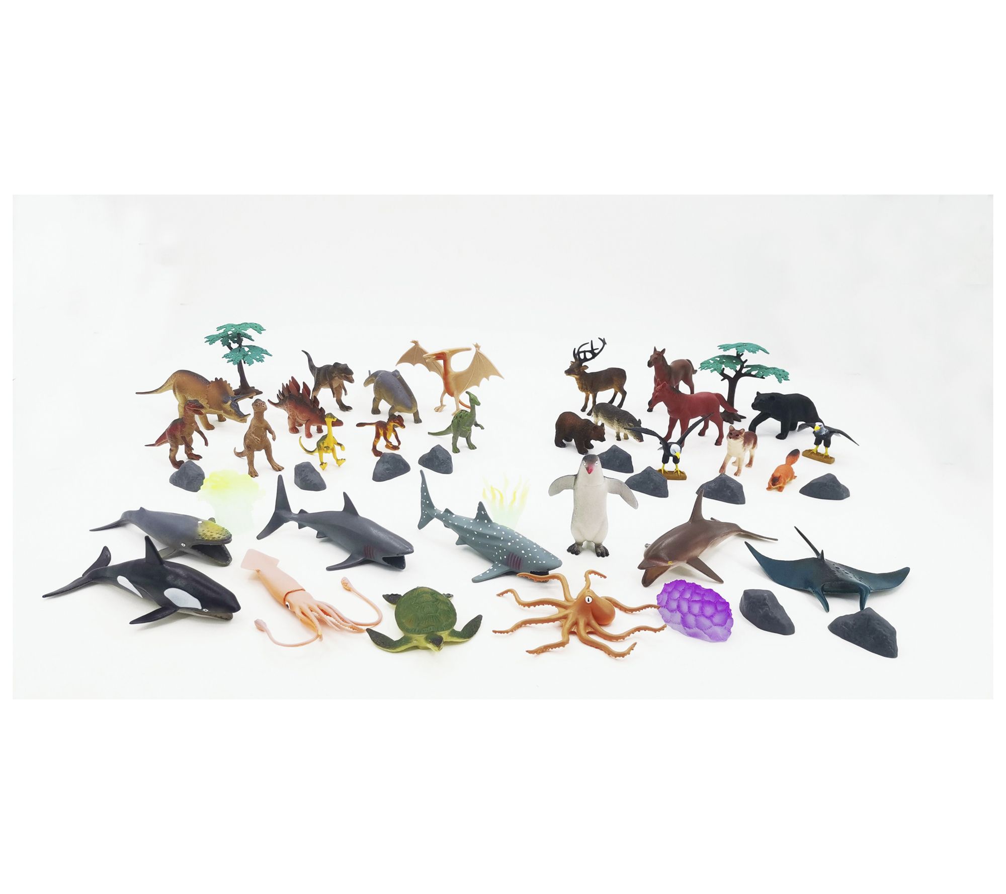 Wenno 45pc Animal Mega Toy Set