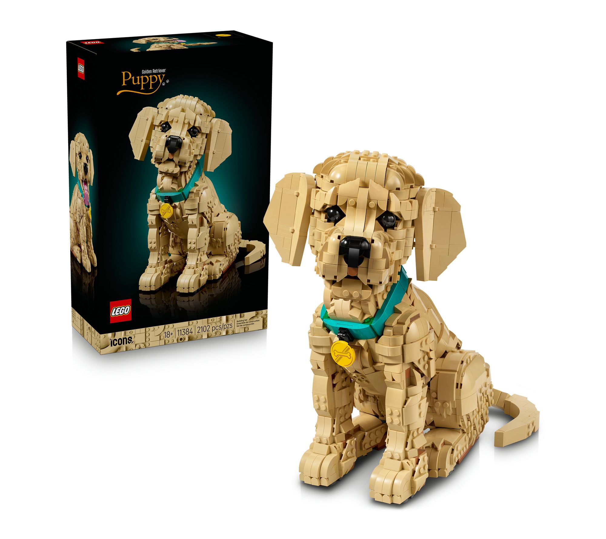 LEGO Icons Golden Retriever Puppy