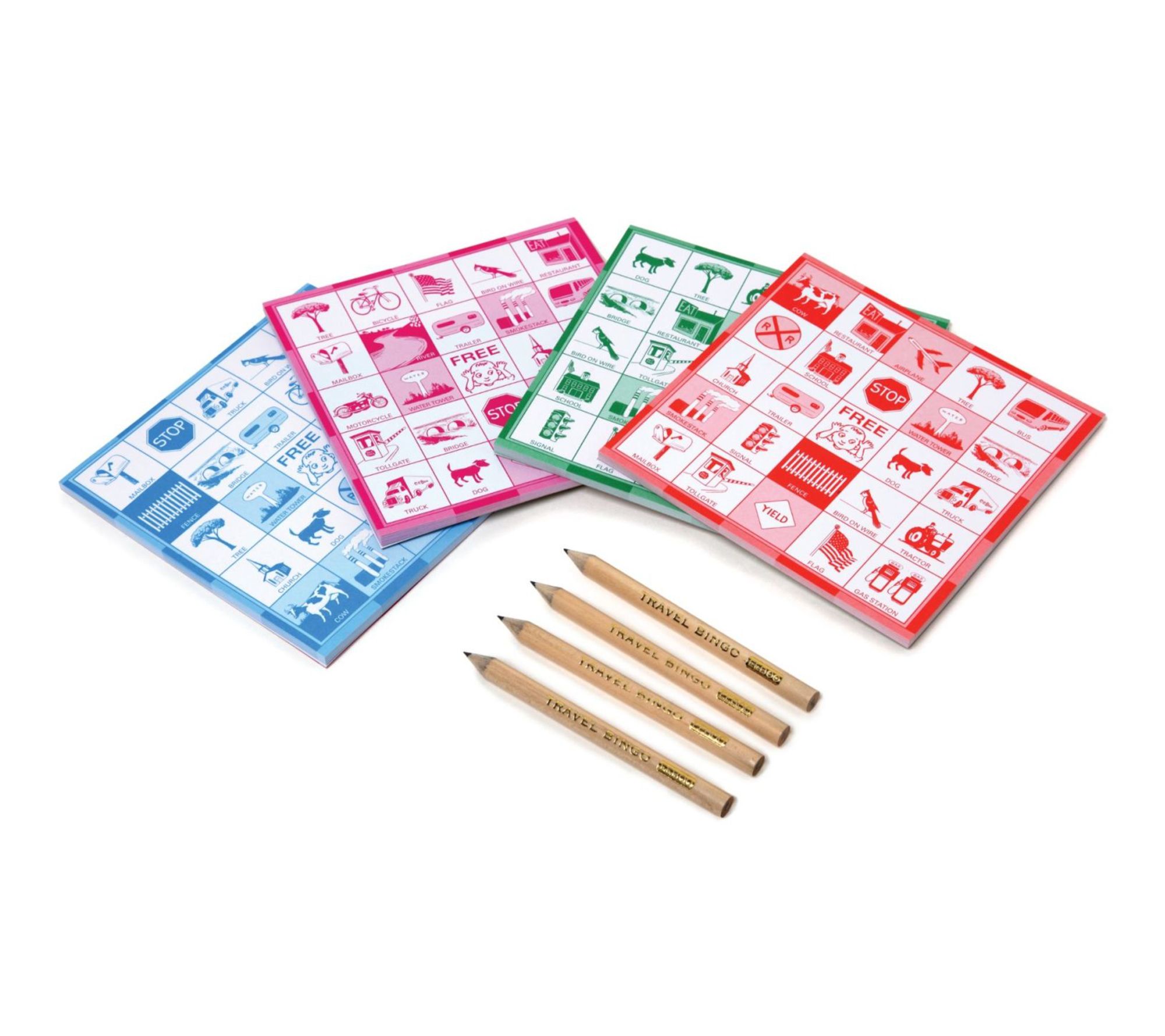 eeBoo Travel Bingo Game