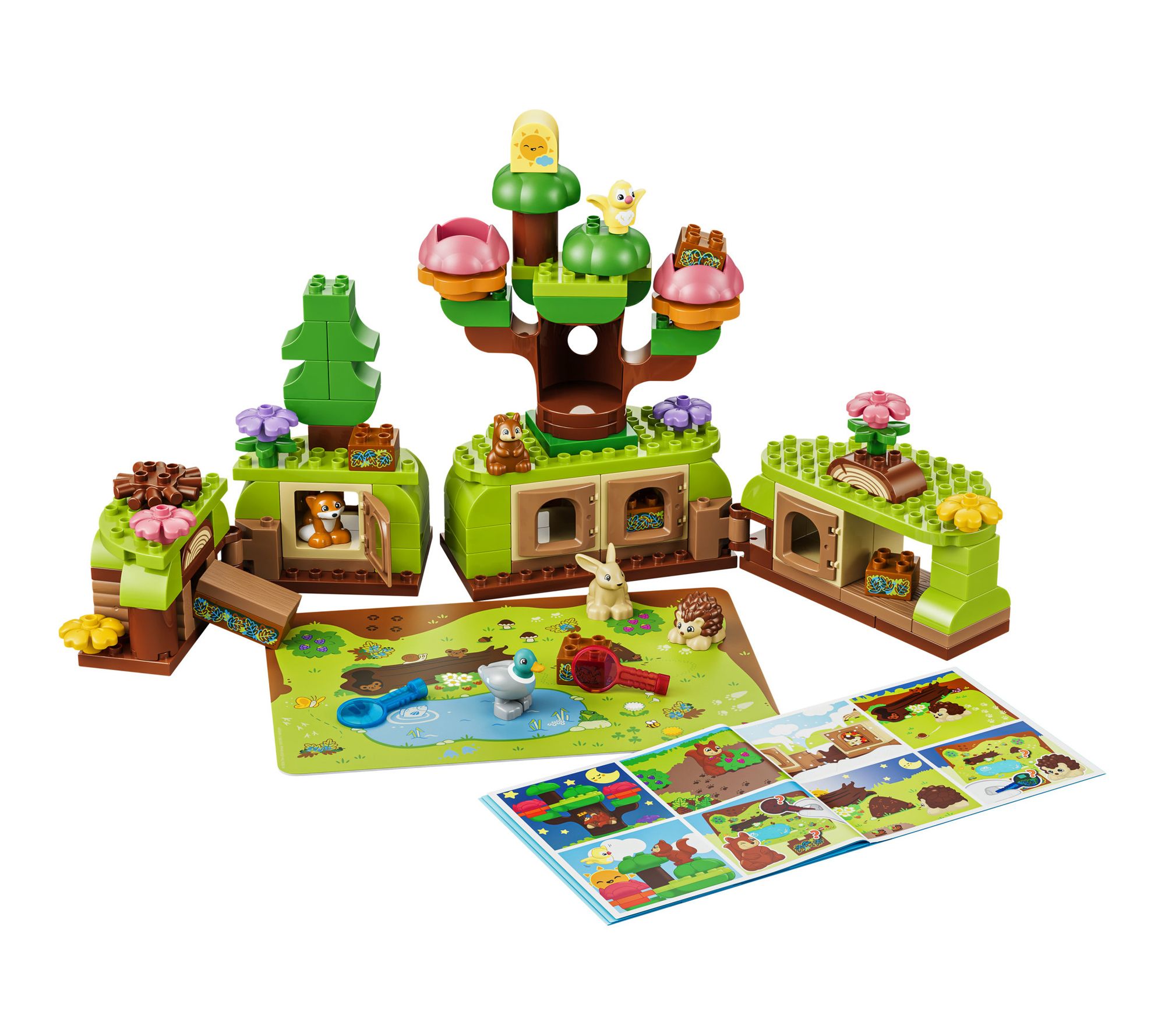LEGO DUPLO Town Discovery Forest with Wild Animals 10480