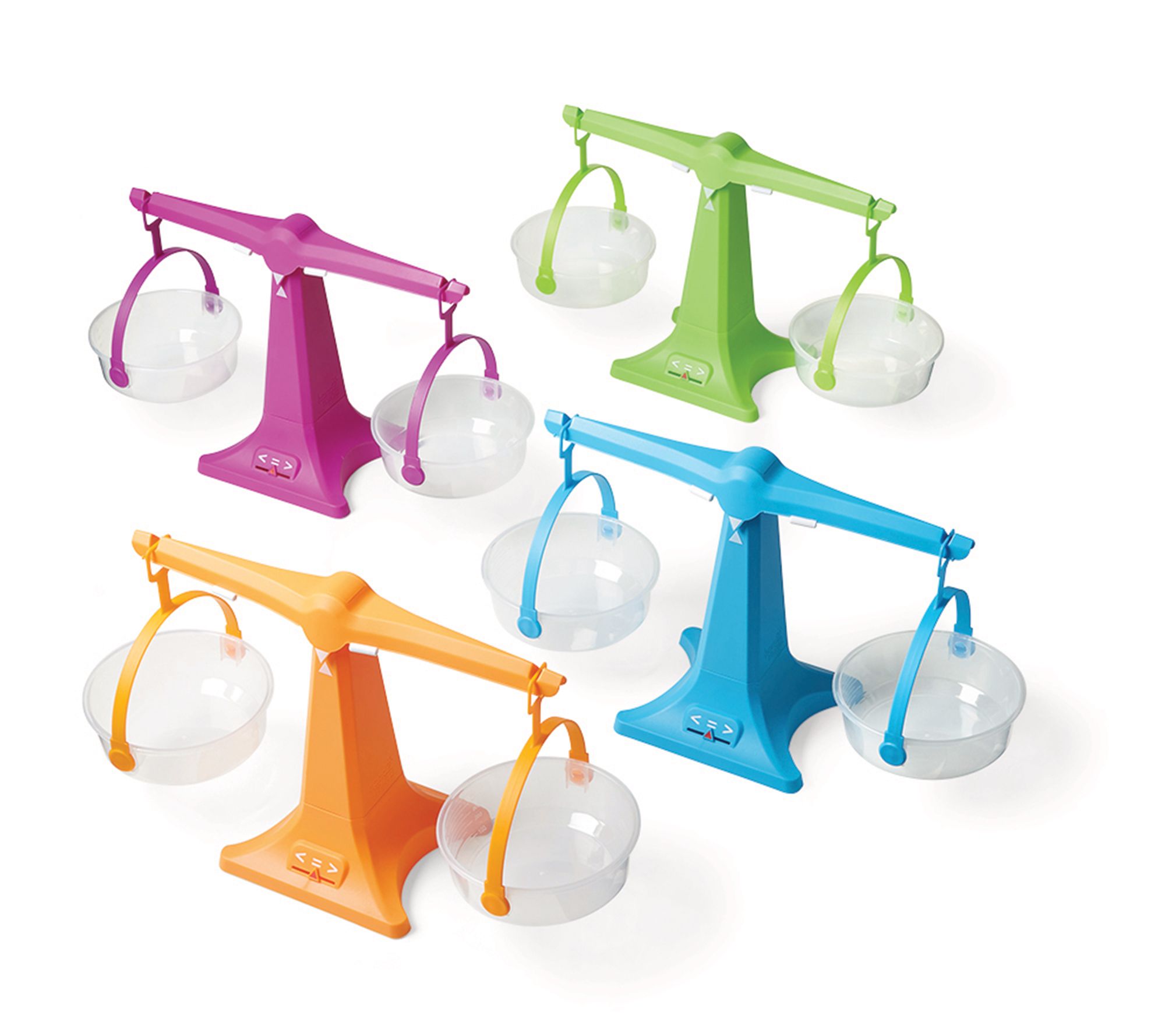 hand2mind Set of 4 Nestable Pan Balancers