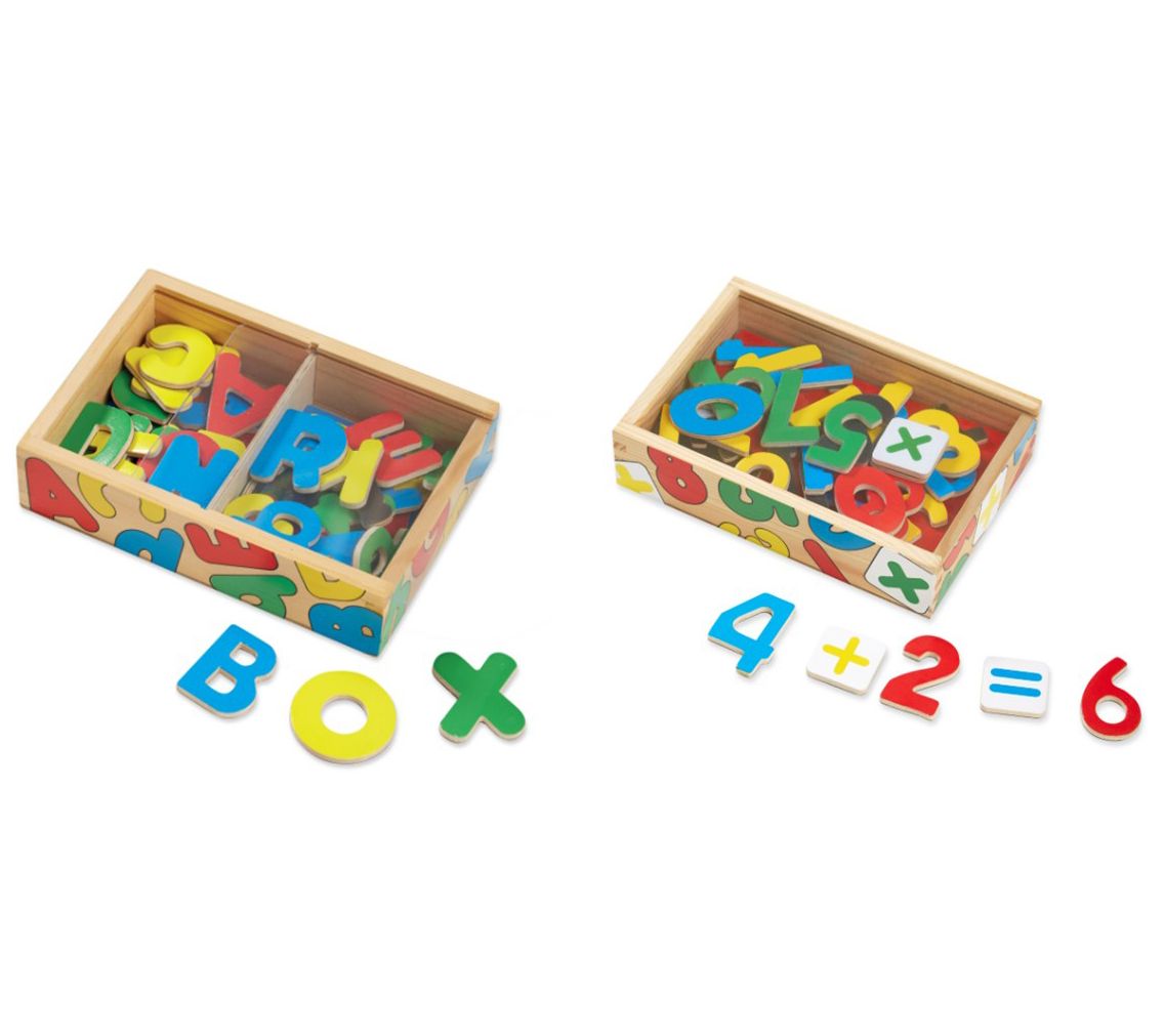 Magnetic Letters & Numbers Bundle