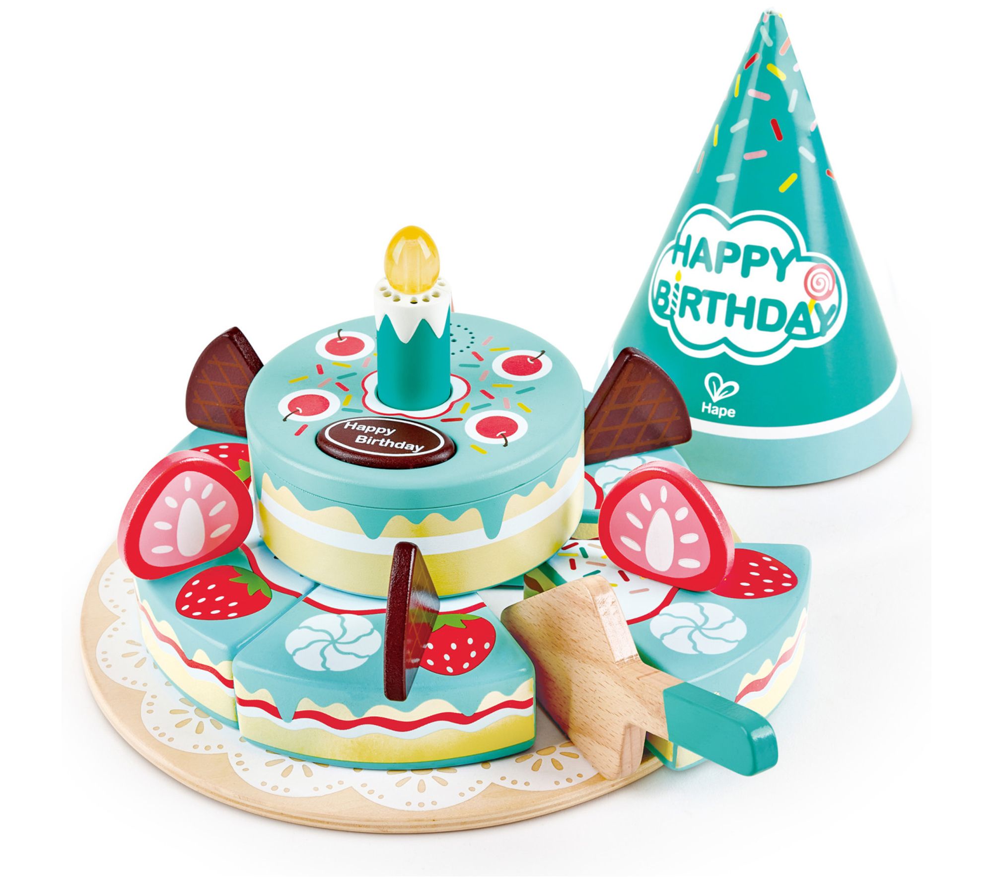 Hape Interactive Happy Birthday Cake Toy