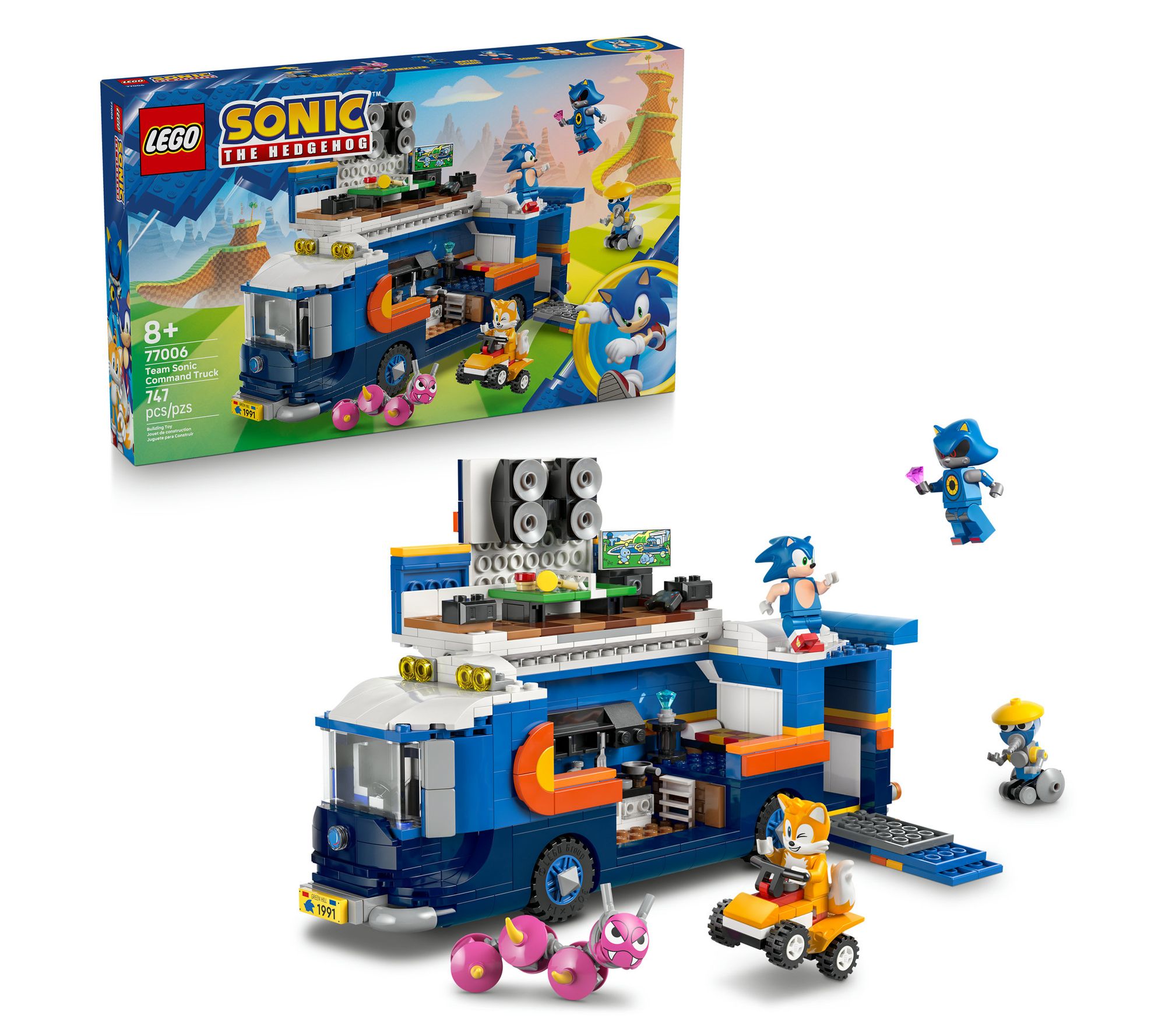  LEGO Sonic the Hedgehog Team Sonic Command Truck Toy Gaming Me