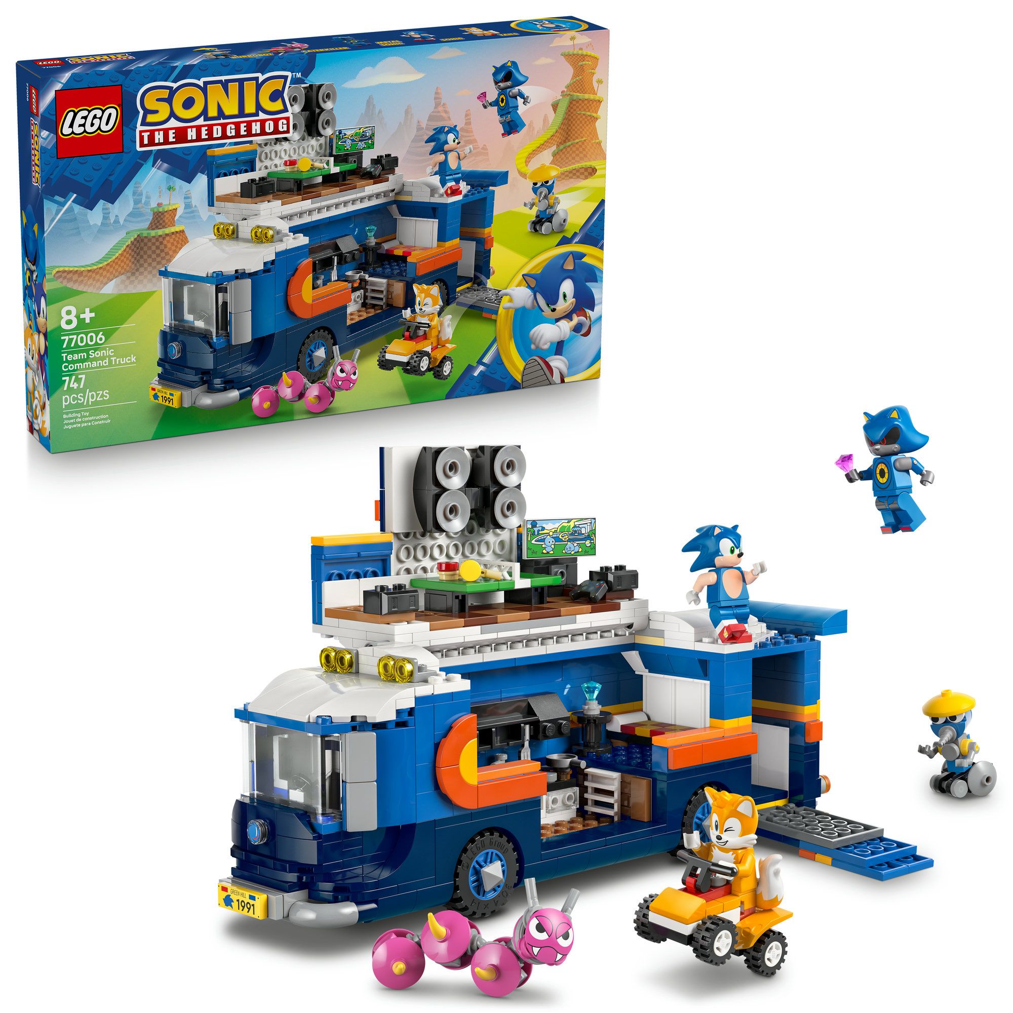 LEGO Sonic the Hedgehog Team Sonic Command Truck Toy Gaming Me