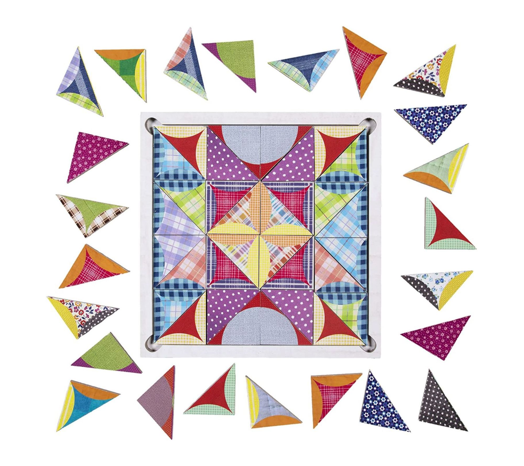 eeBoo Patchwork Pattern Tiles