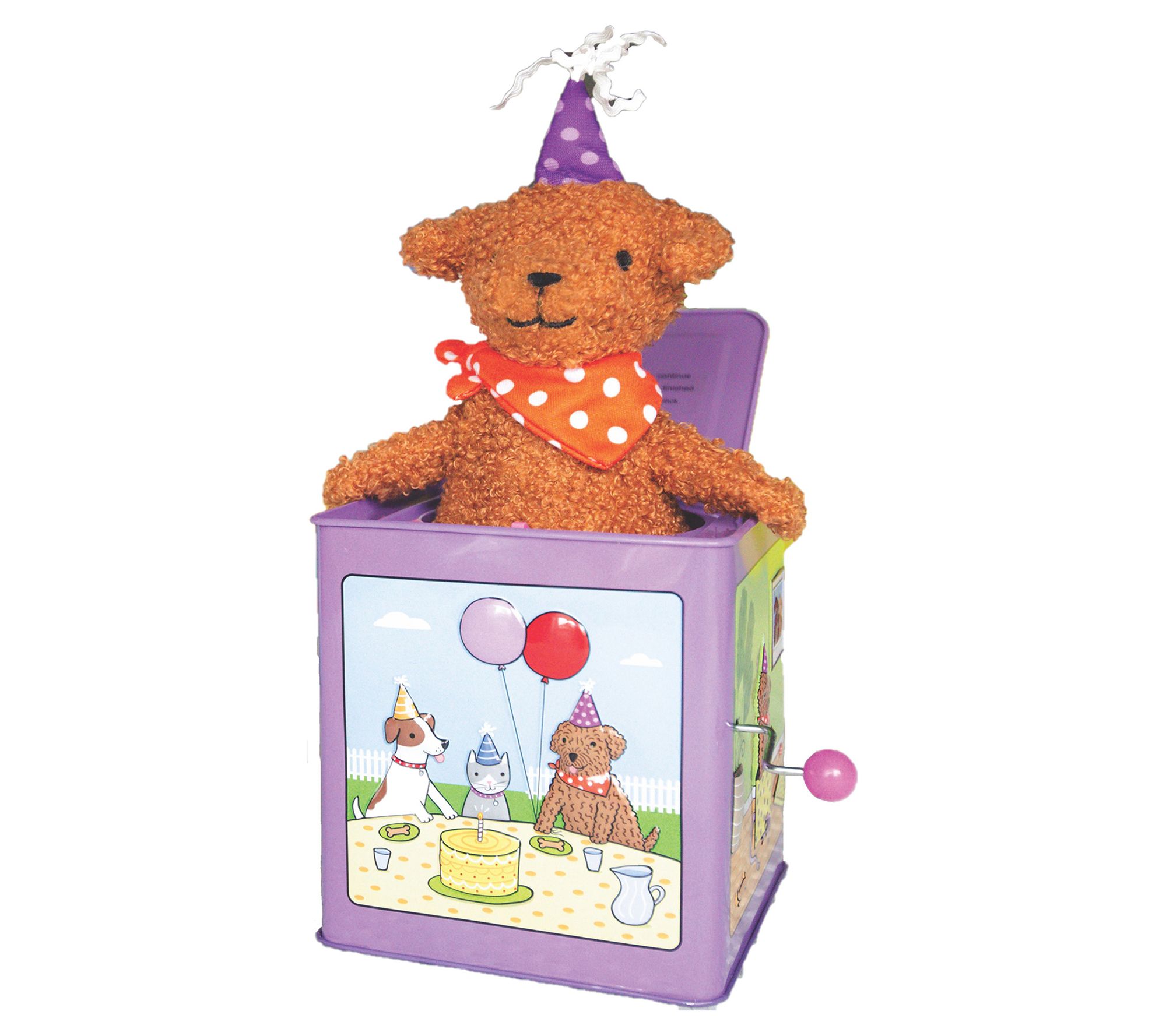 Jack Rabbit Creations Birthday Puppy Jack in th e Box