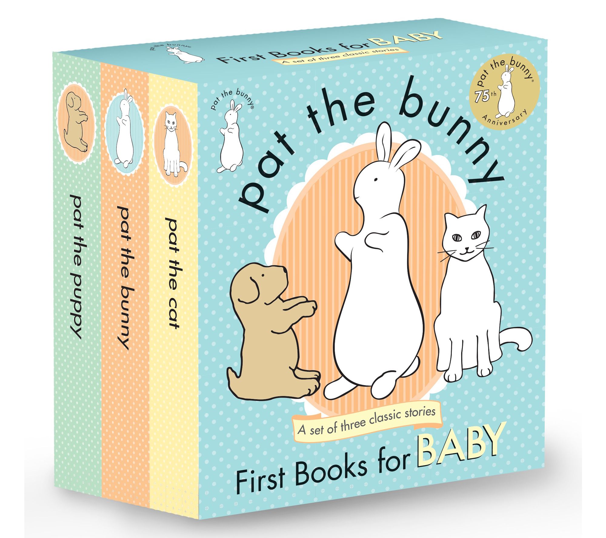 Pat the Bunny First Books for Baby Set