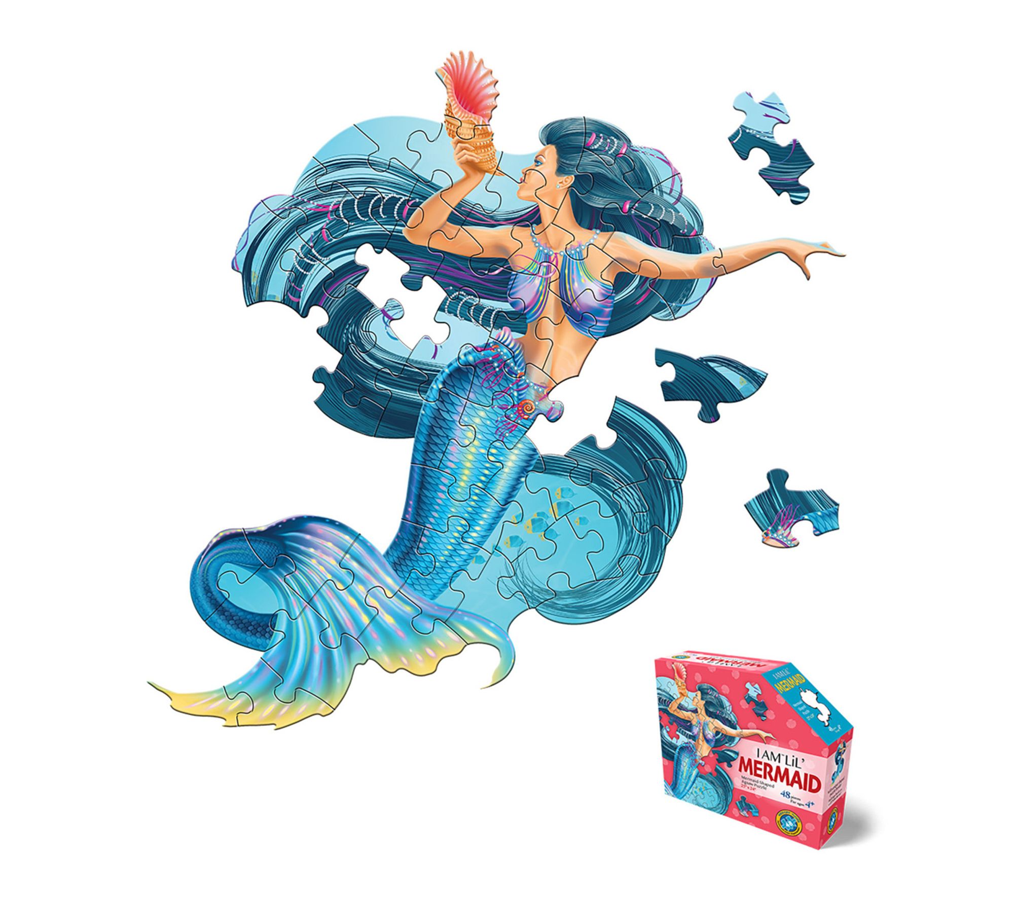 Madd Capp I Am LiL' Mermaid 48pc Puzzle