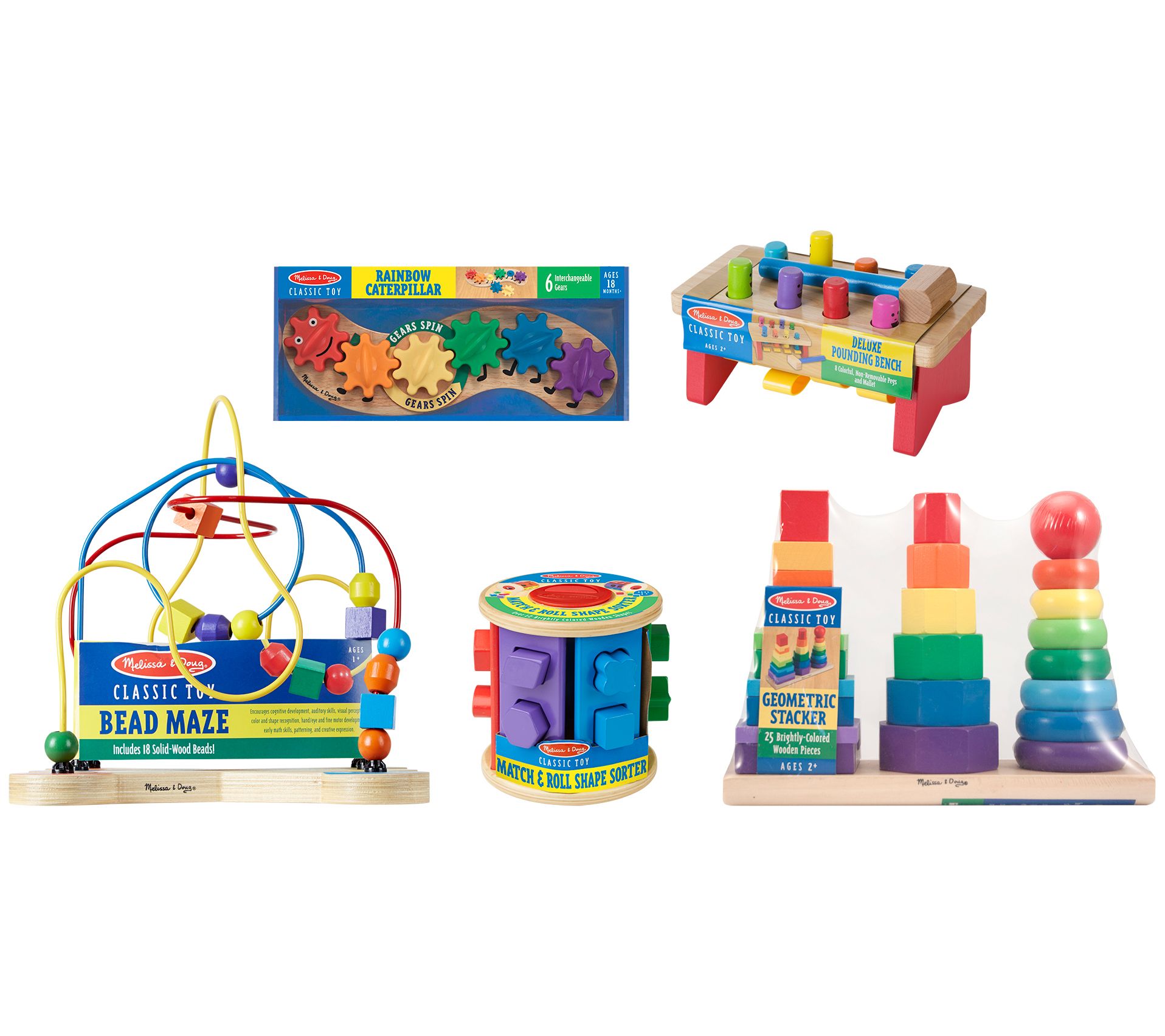 melissa & doug classic toy bead maze