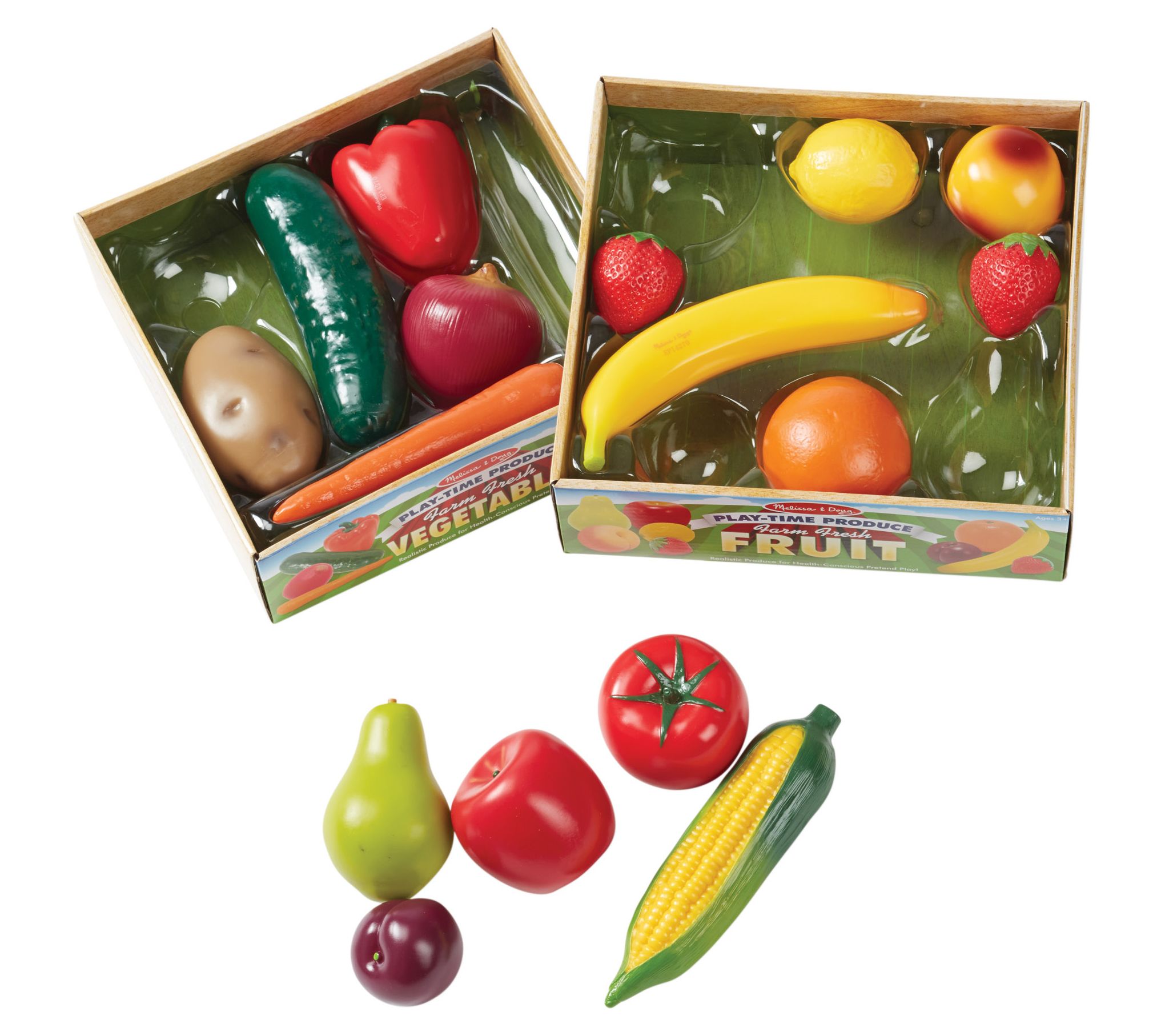 Melissa & Doug Combo Fruit & Veggies Set