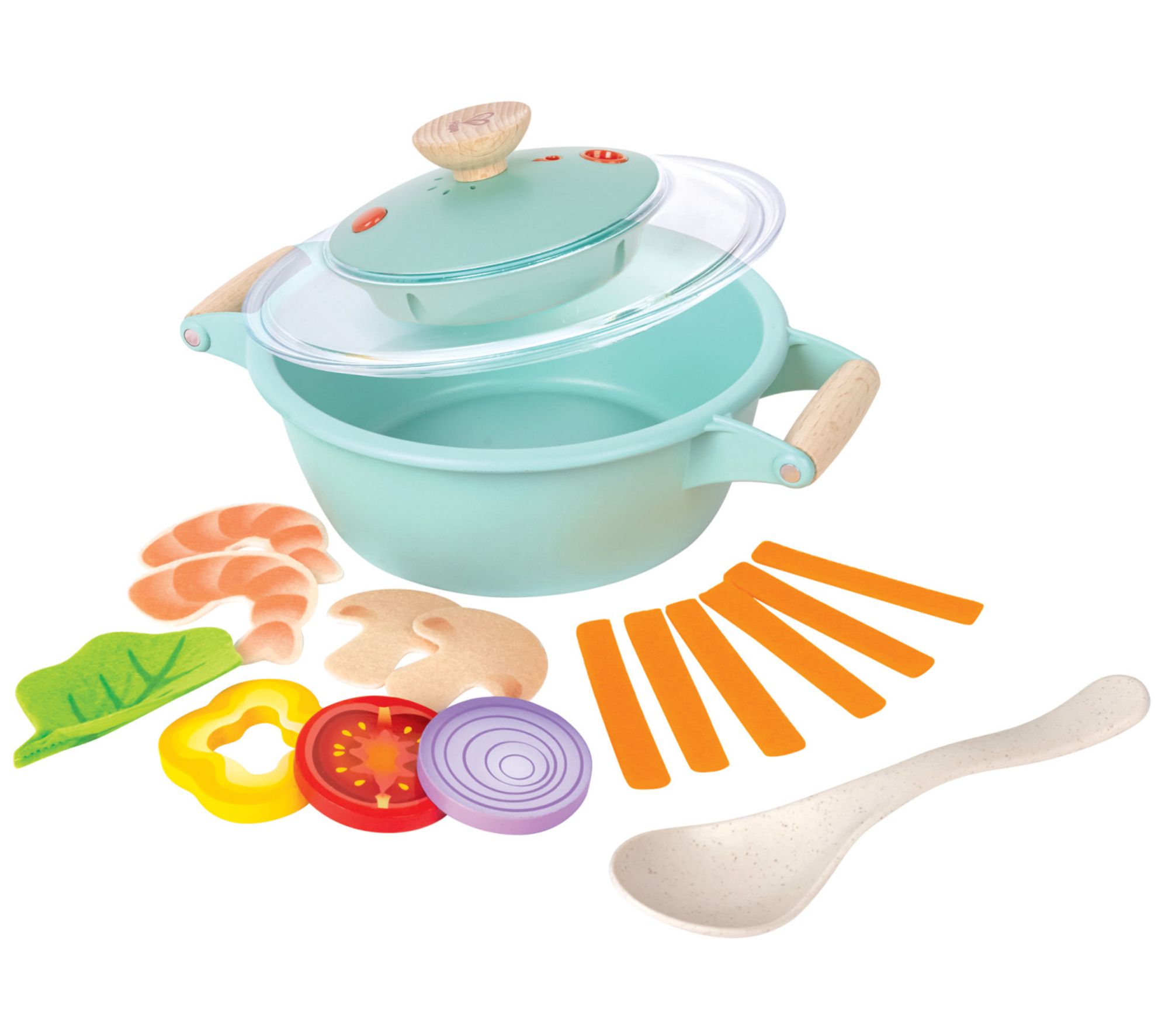 Hape Little Chef Cooking & Steam Playset