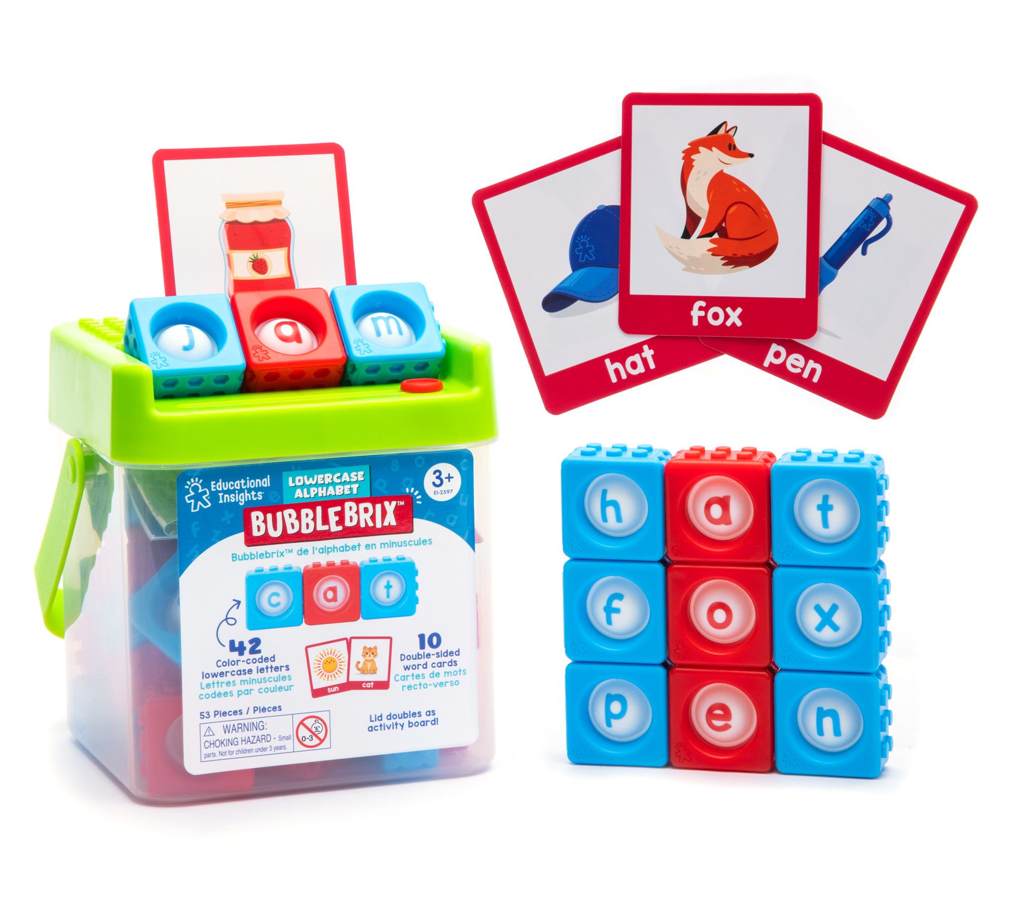 Lowercase Alphabet BubbleBrix by Educational Insights