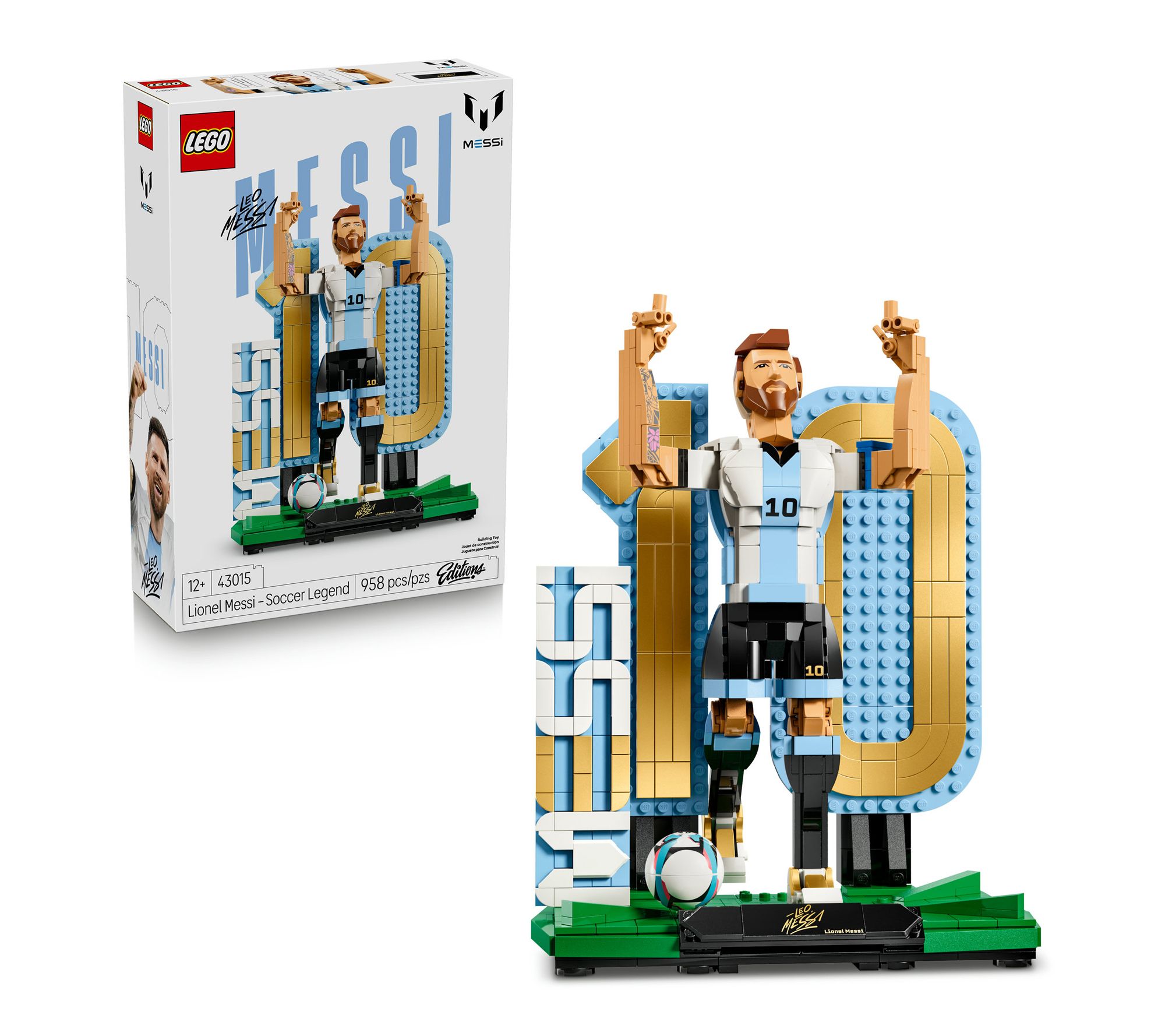  LEGO Editions Football Lionel Messi Soccer Legend 43015