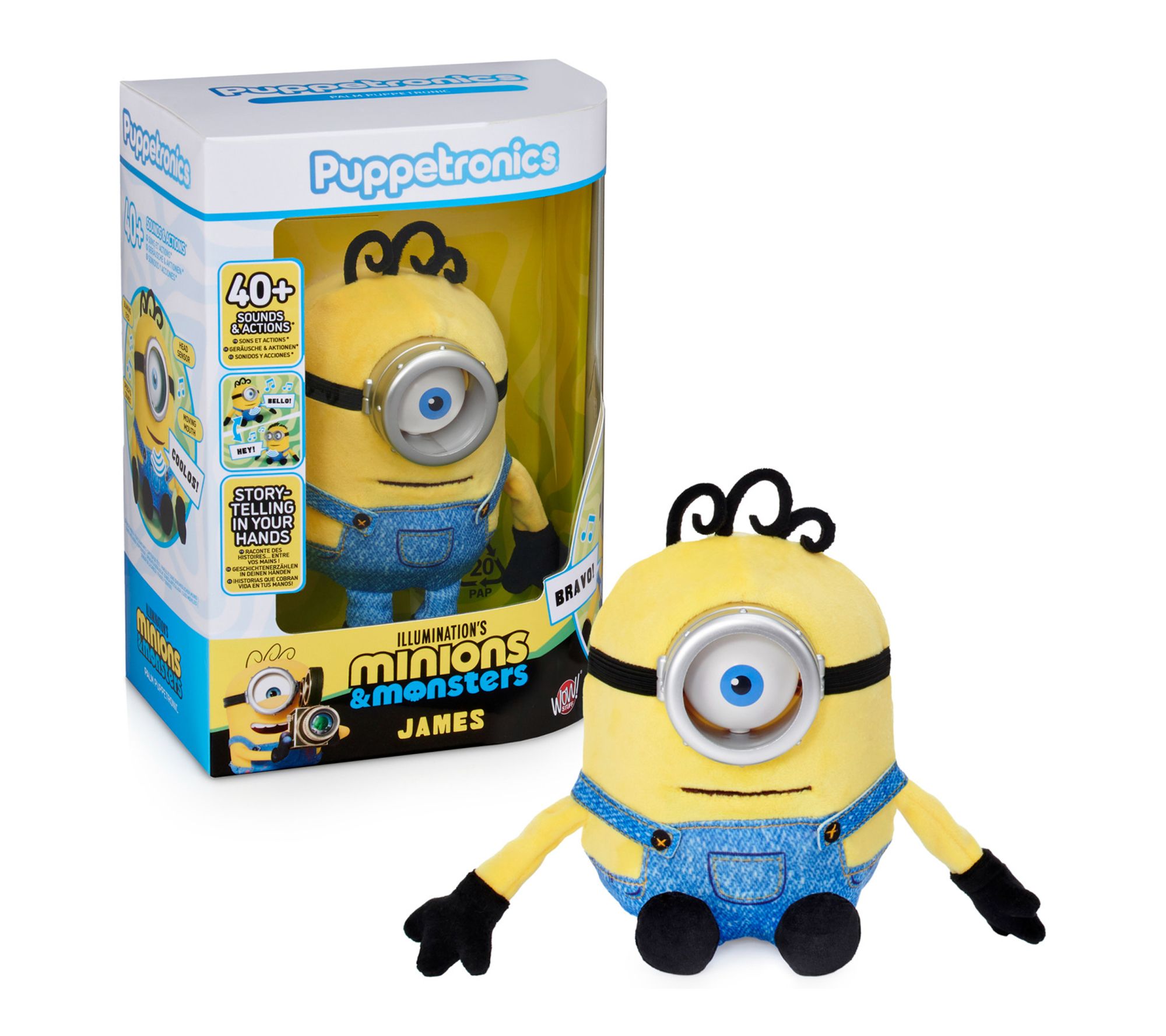 WOW! Stuff Minions James Palm Puppetronic