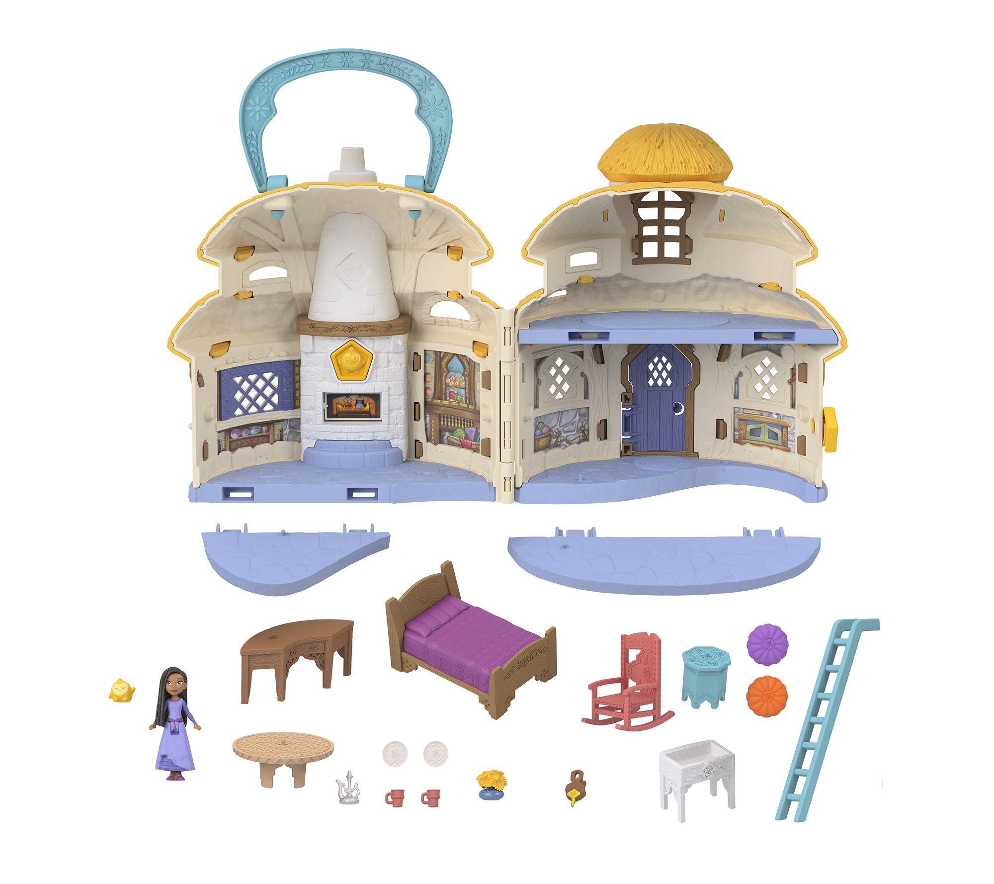 Disney Wish Mini Village House Playset 