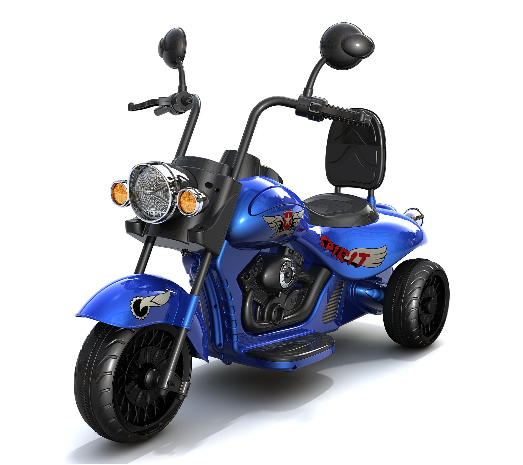Freddo 12V Kids Chopper Motorcycle 1-Seater Ride-On