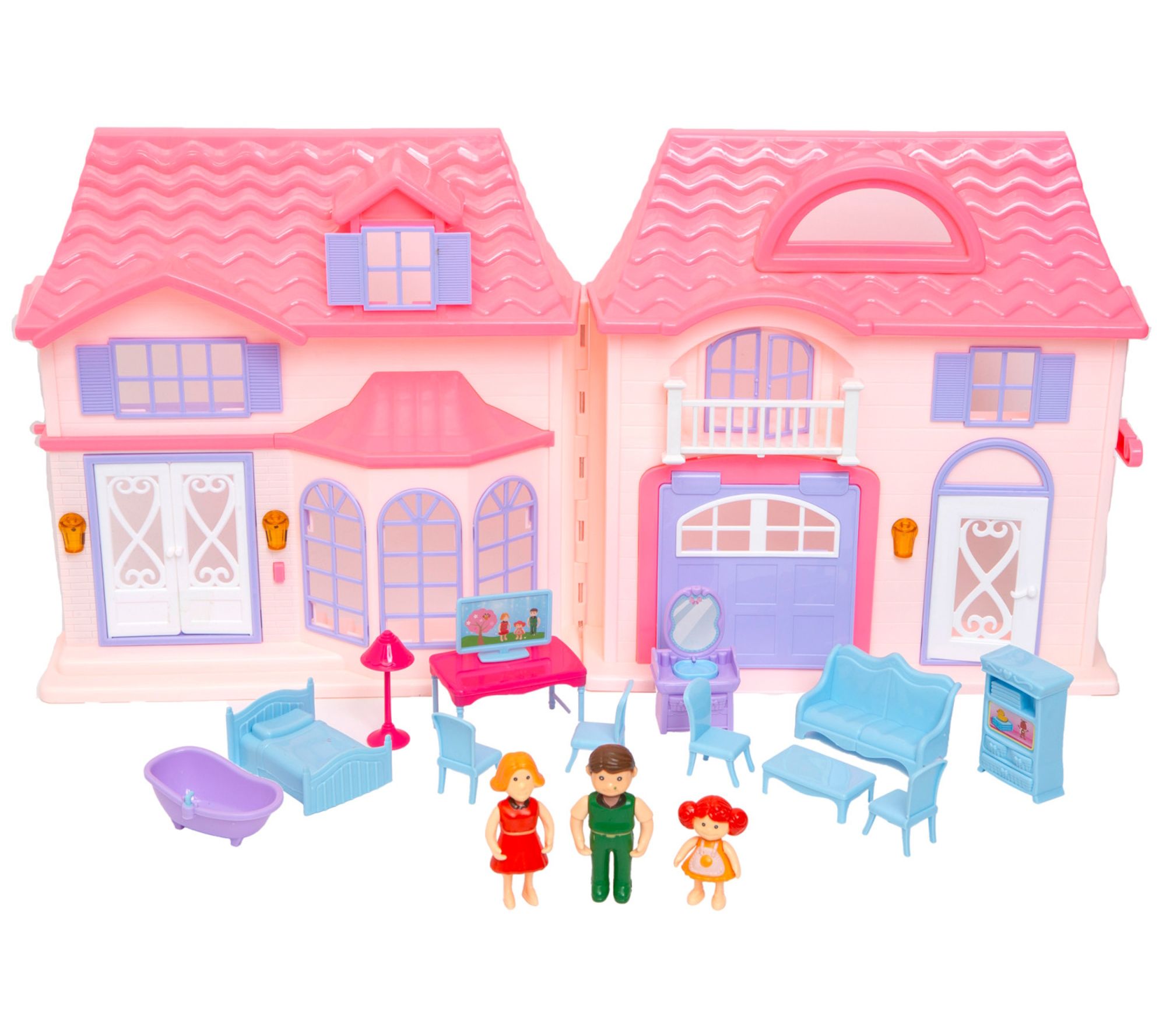 Boley Doll House 16pc Playset