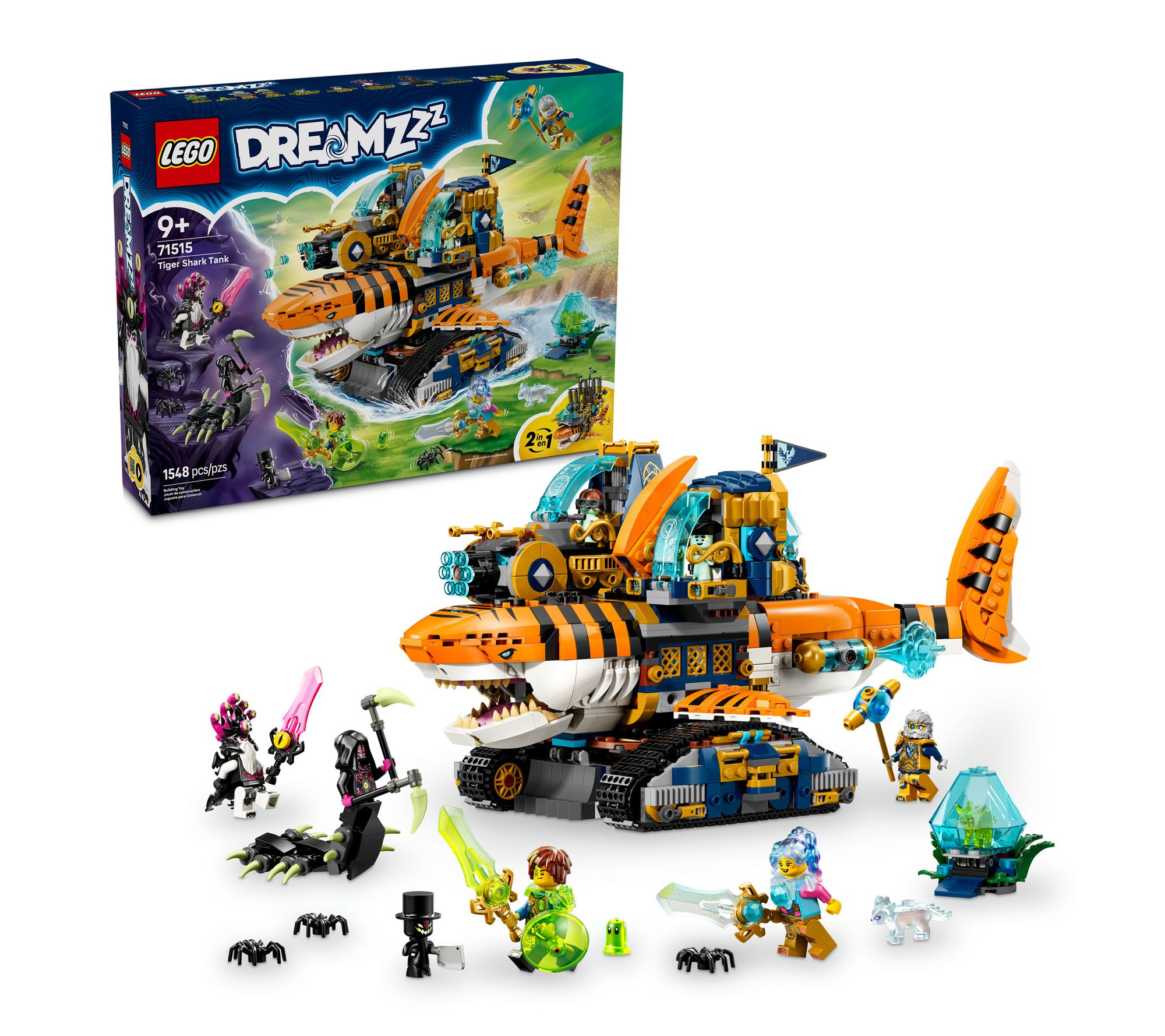 LEGO DREAMZzz Tiger Shark Tank Building Set 71515