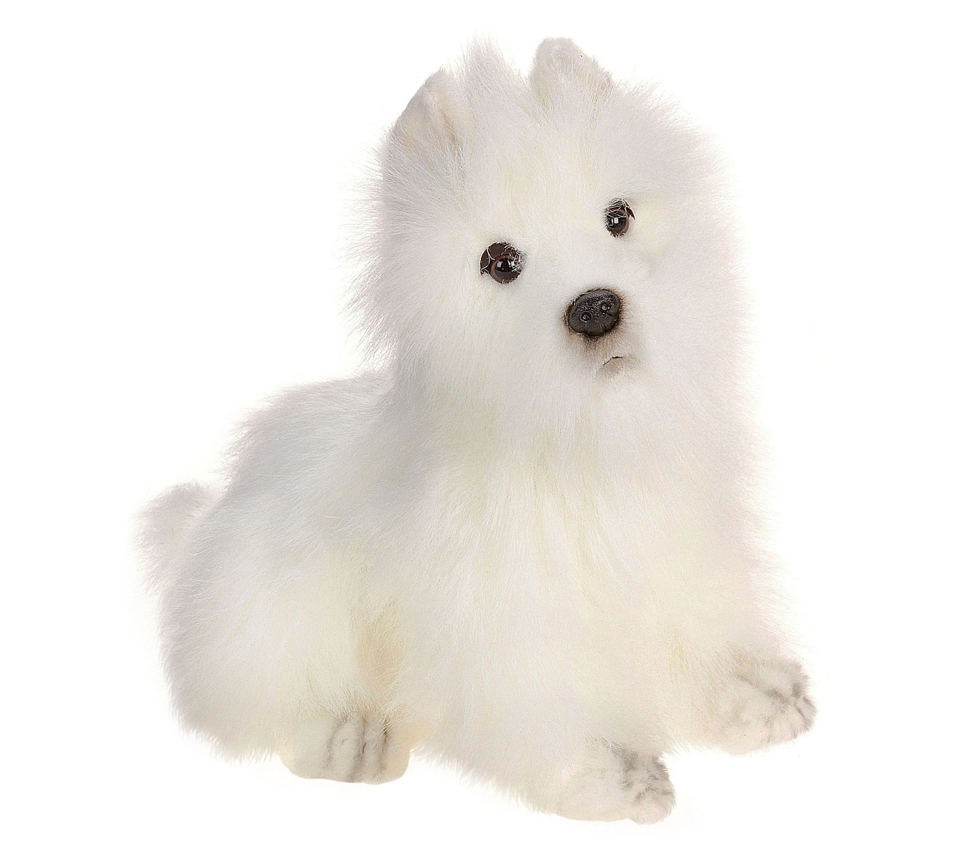 plush westie dog