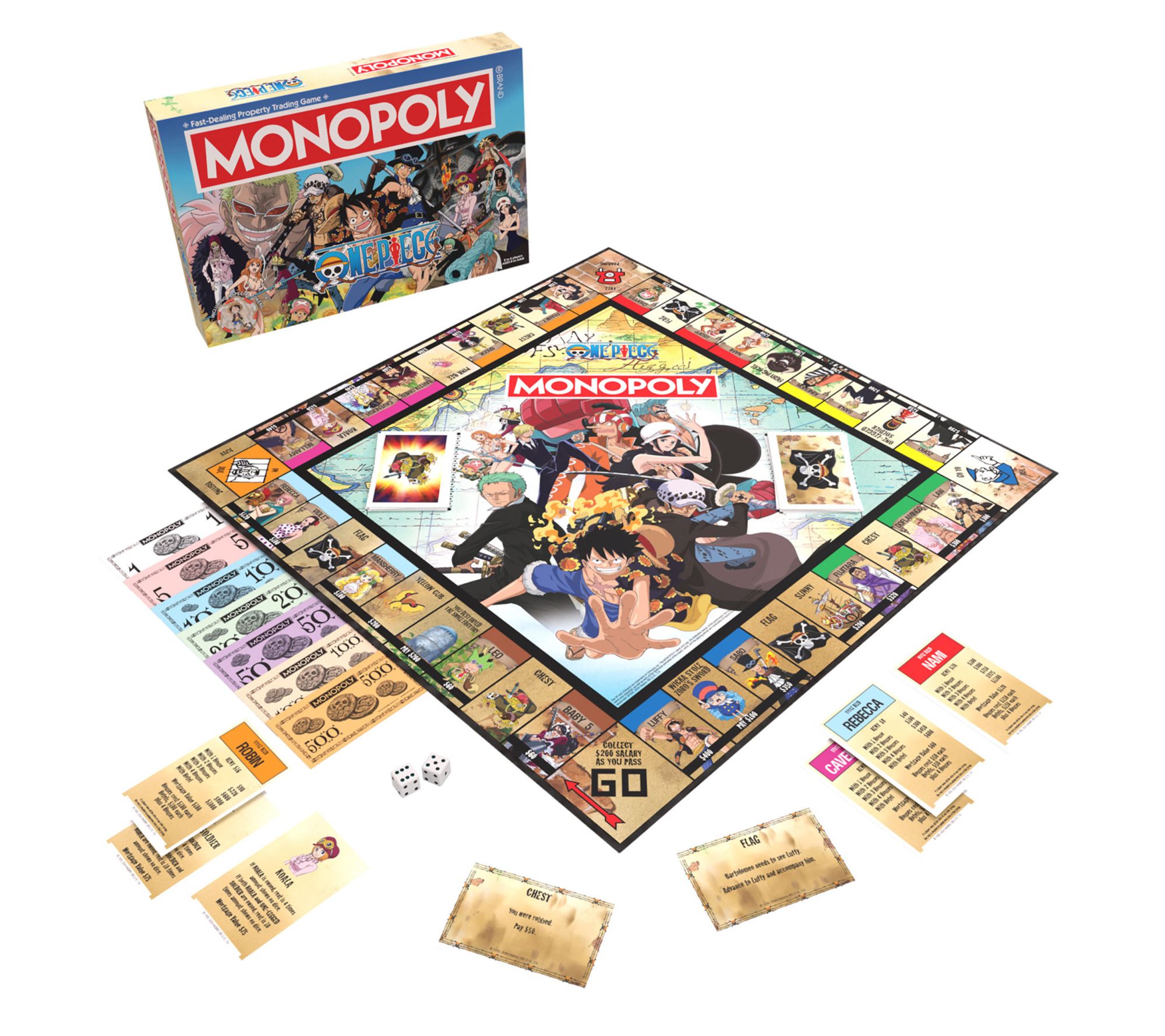 Monopoly The Manga & Anime Series Game