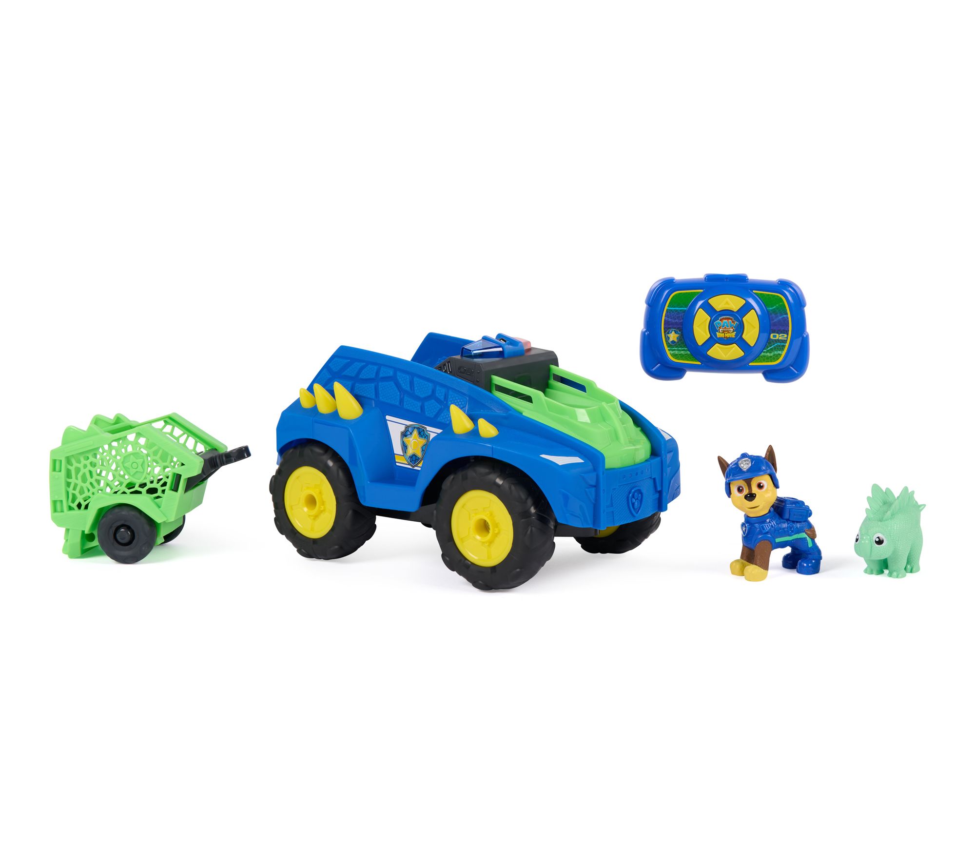 Paw Patrol Dino Tow & Dash Remote Control Car w/ Trailer