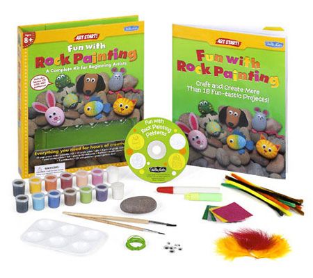 Fun with Rock Painting Kit from Discovery - QVC.com