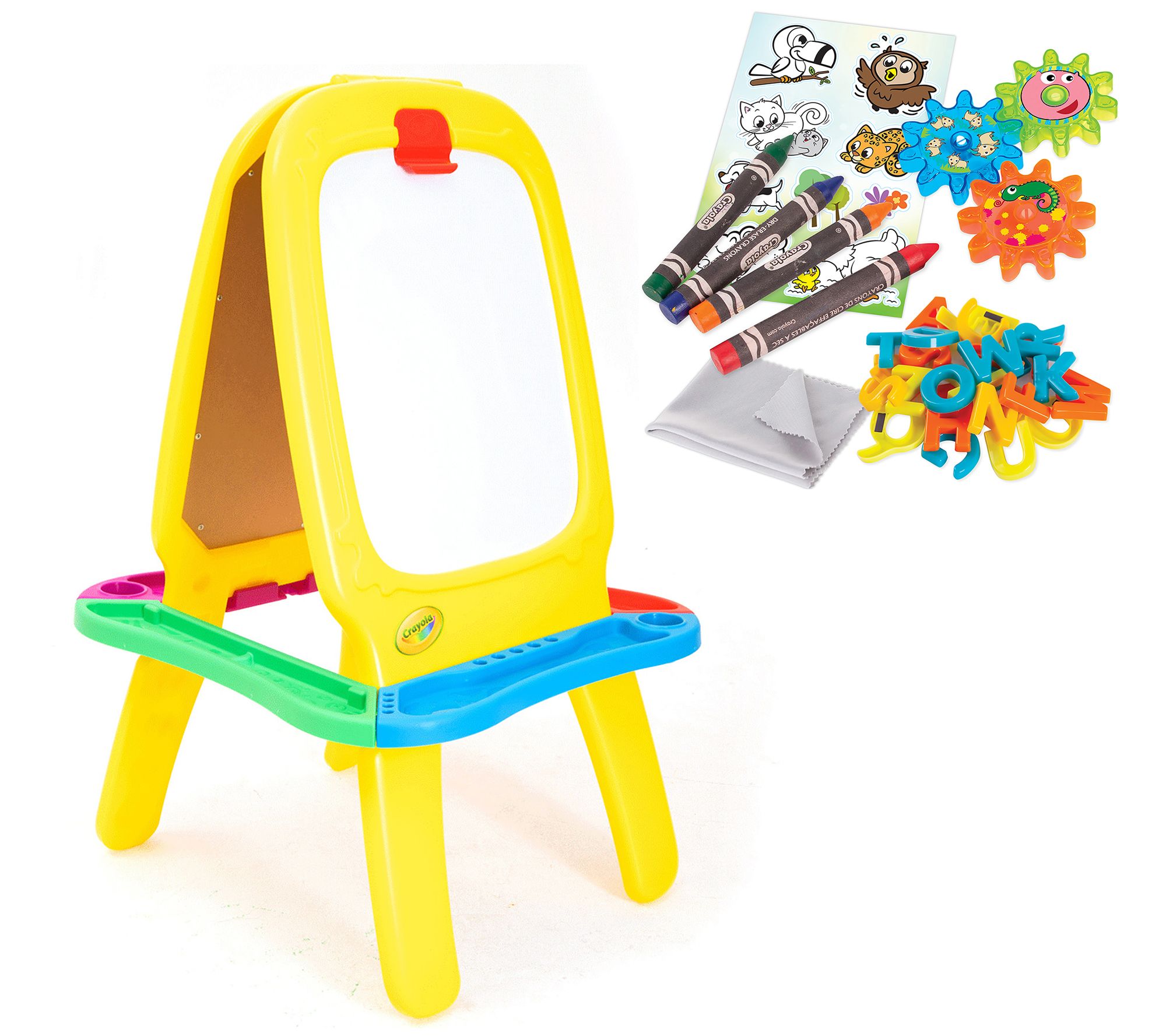 Grown'N Up Crayola Triple The Fun Art Easel, Color: Multi - JCPenney